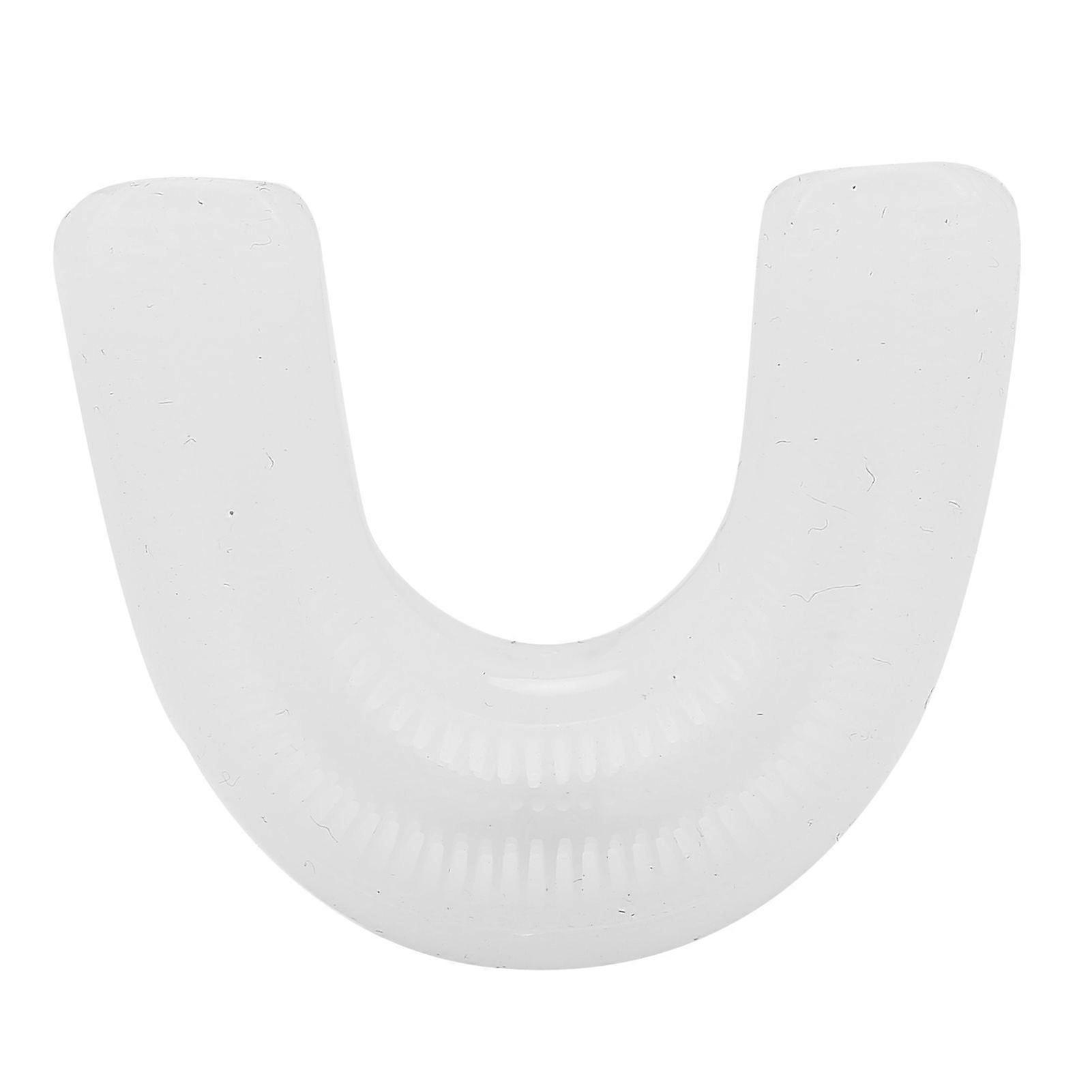 Kids Electric Toothbrush Replacement Head Automatic U Shaped Replacement Brush HeadYMMR)