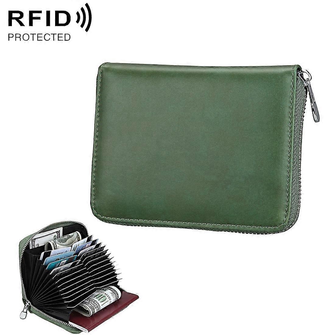 Antimagnetic RFID Multi-functional Leather Card Package