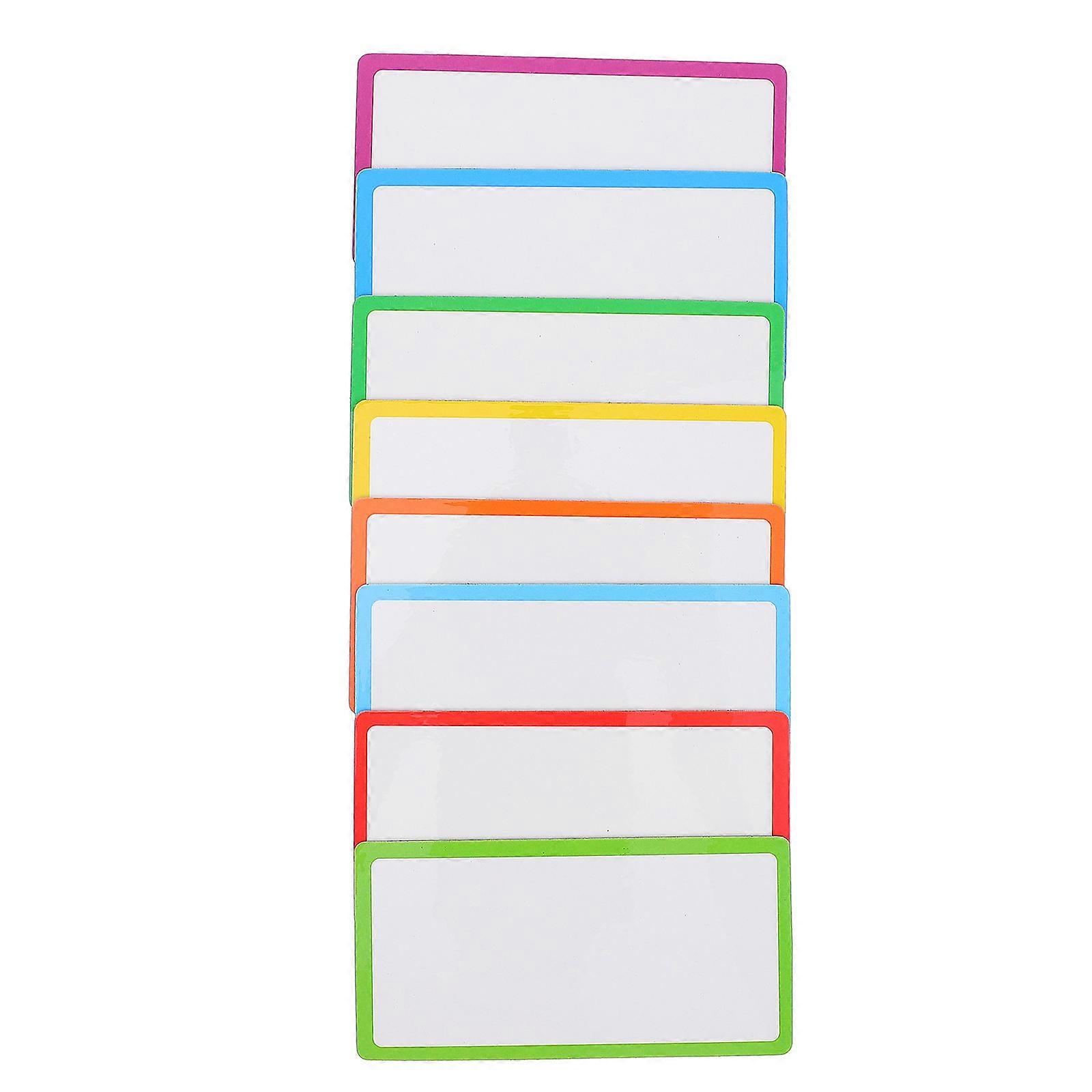 Magnetic Sticker for Home Use Reusable Dry Erase Name Tag with PET Material 8PCS