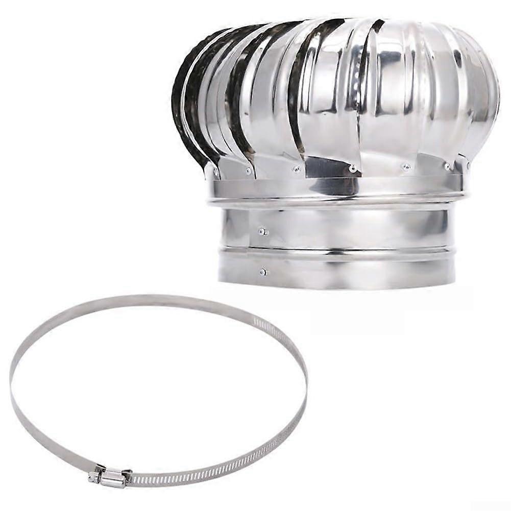 Stainless steel chimney cover with unique rotating function for efficient ventilation and weather protection