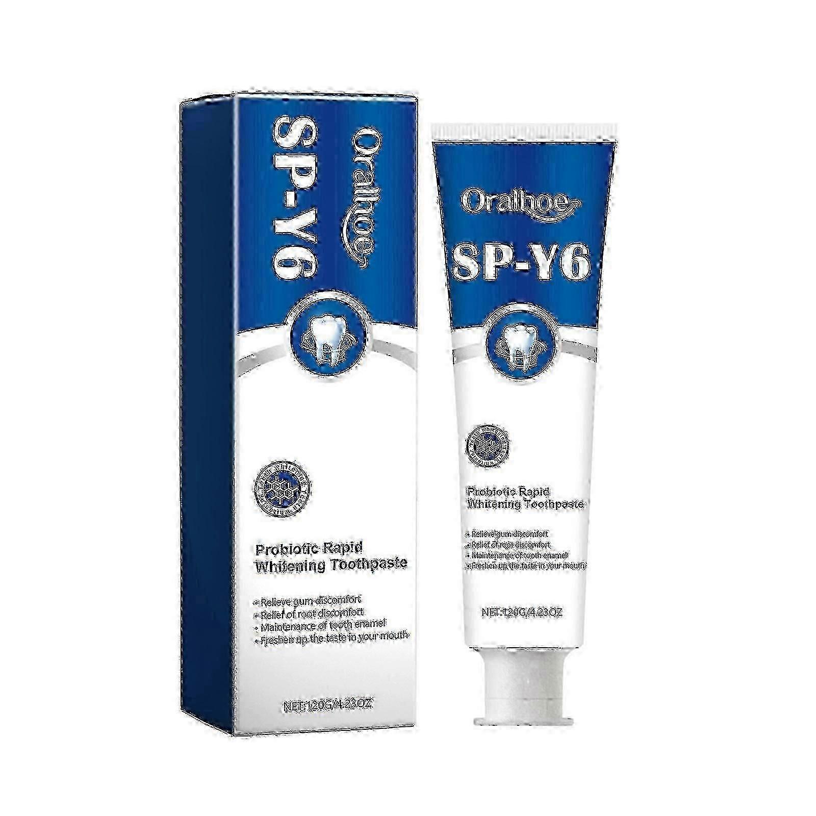 Probiotic Rapid Whitening Toothpaste, Fresh Breath To Remove Stains And Tartar White Teeth To Remove Odor And Beautiful Teeth