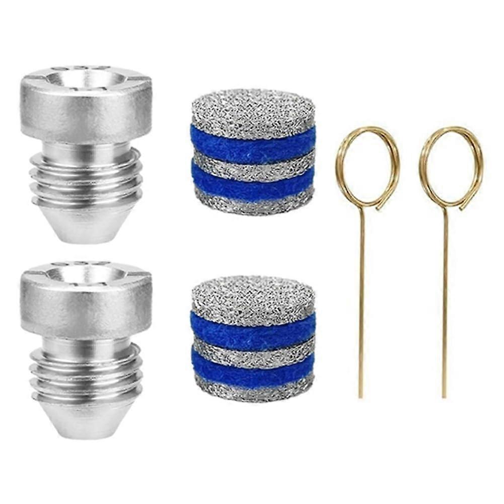 1.1 mm Foam Cannon Opening Nozzle, Foam Maker, Threaded Nozzle Tips, Mesh Filter For Snow Foam