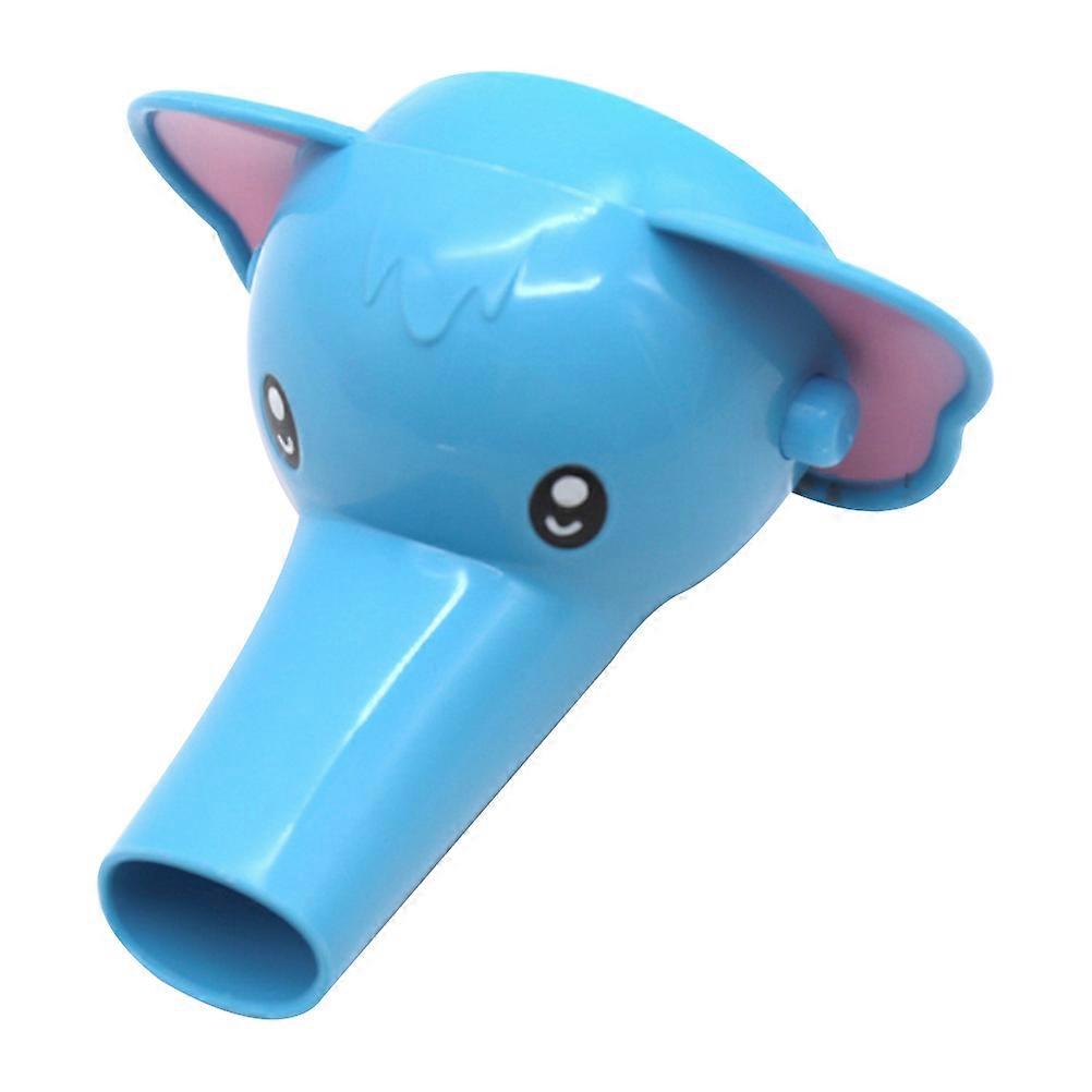 Βρύση Extender Creative Elephant Shaped Hand Washing Device Μπλε Αξεσουάρ Μπάνιου Νήπια Παιδιά Παιδιά 2Pcs