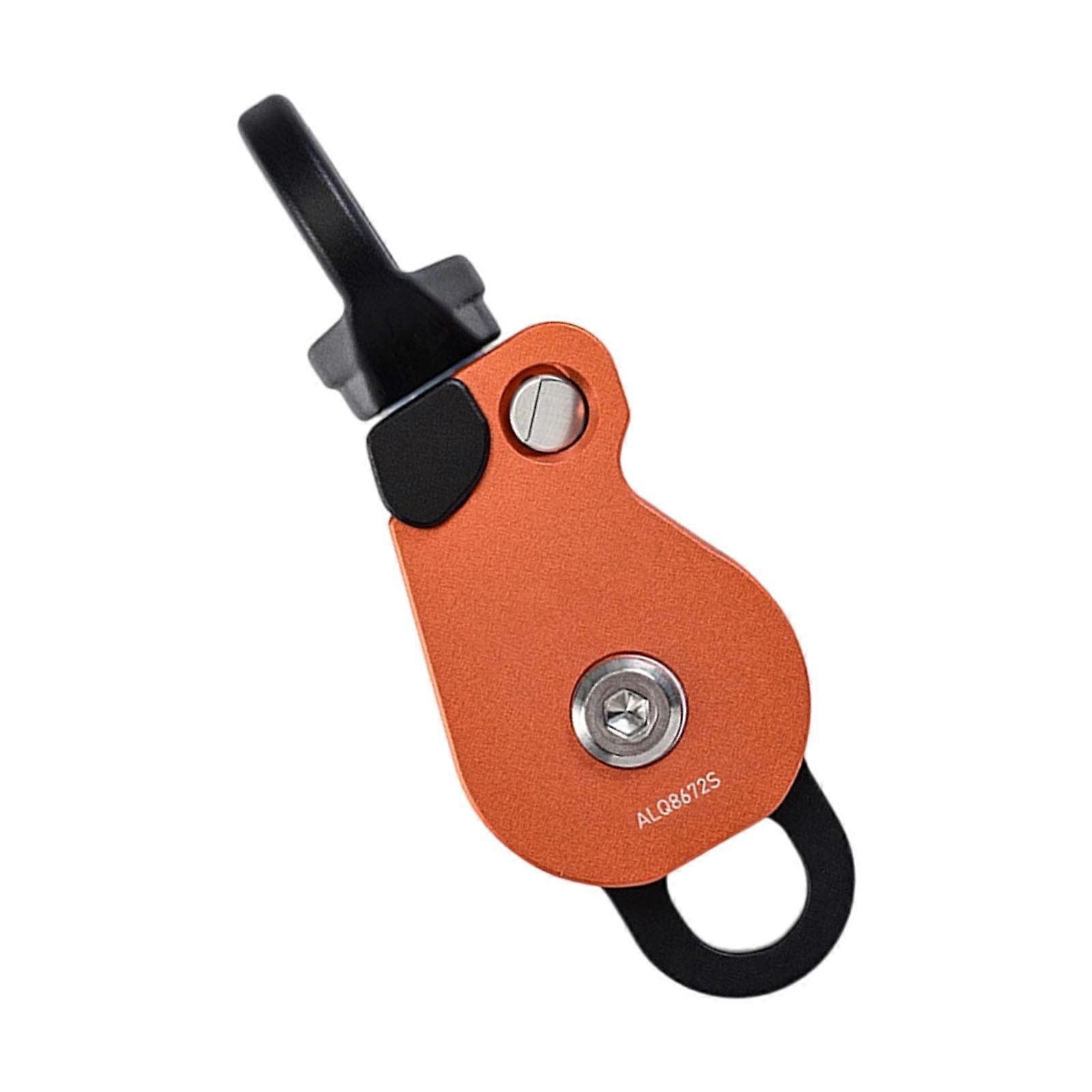 High Capacity Swivels Pulley 360 Rotation Multifunctional Outdoor Pulley for Hiking and Travel with Quick Installation Multicolor