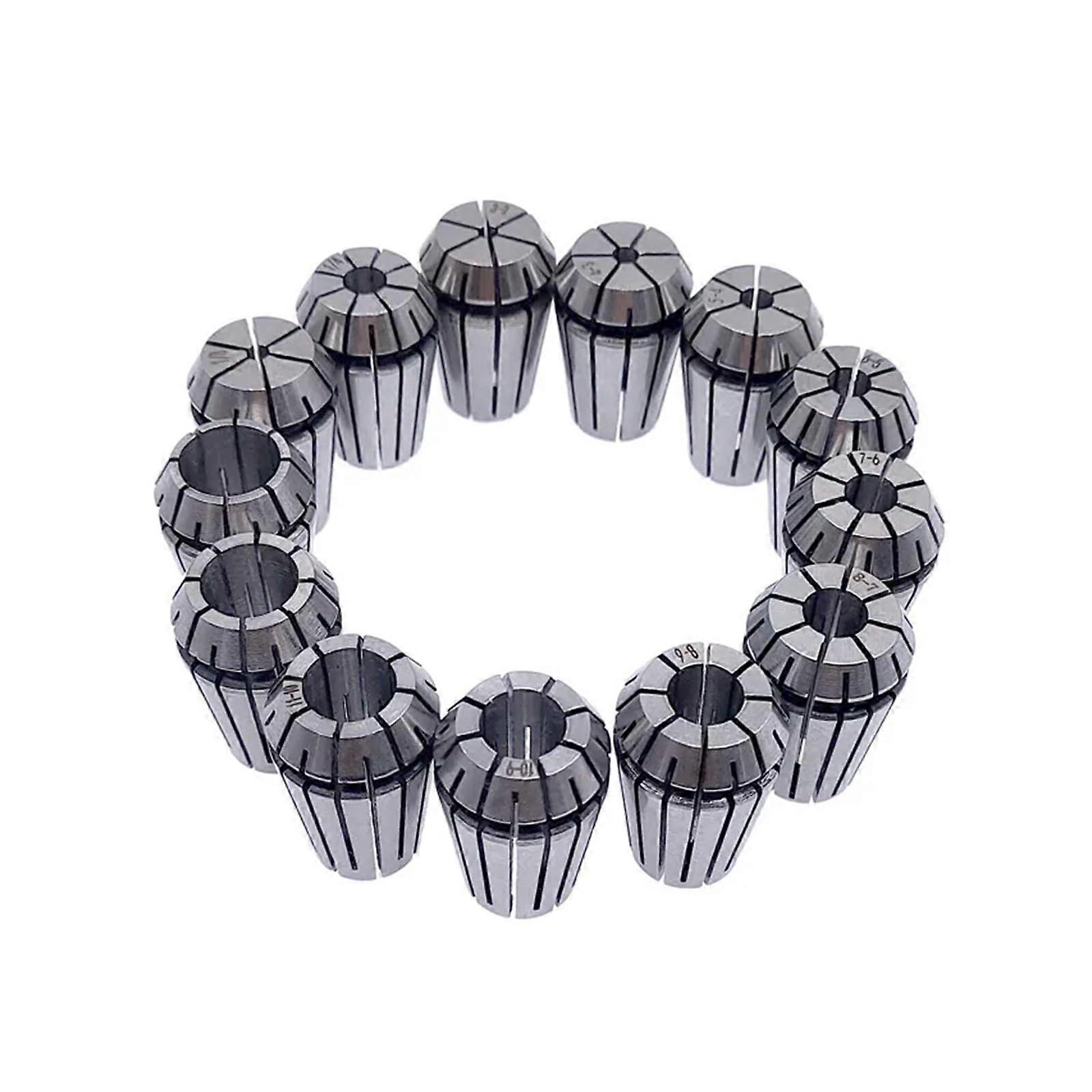 ER20 Collet Chuck 3/4/5/6/7/8/9/10/11/12/13mm Tool Holder for CNC Engraving Machine Milling Lathe 1/4 1/8 (11mm)