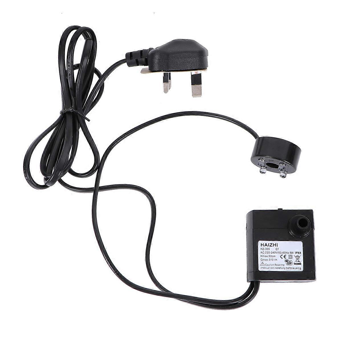 Tank Water Circulation Pump Water Pump Submersible For Aquarium And Fountains Adjustable Flow Rate Low Noise Operation 1Pack