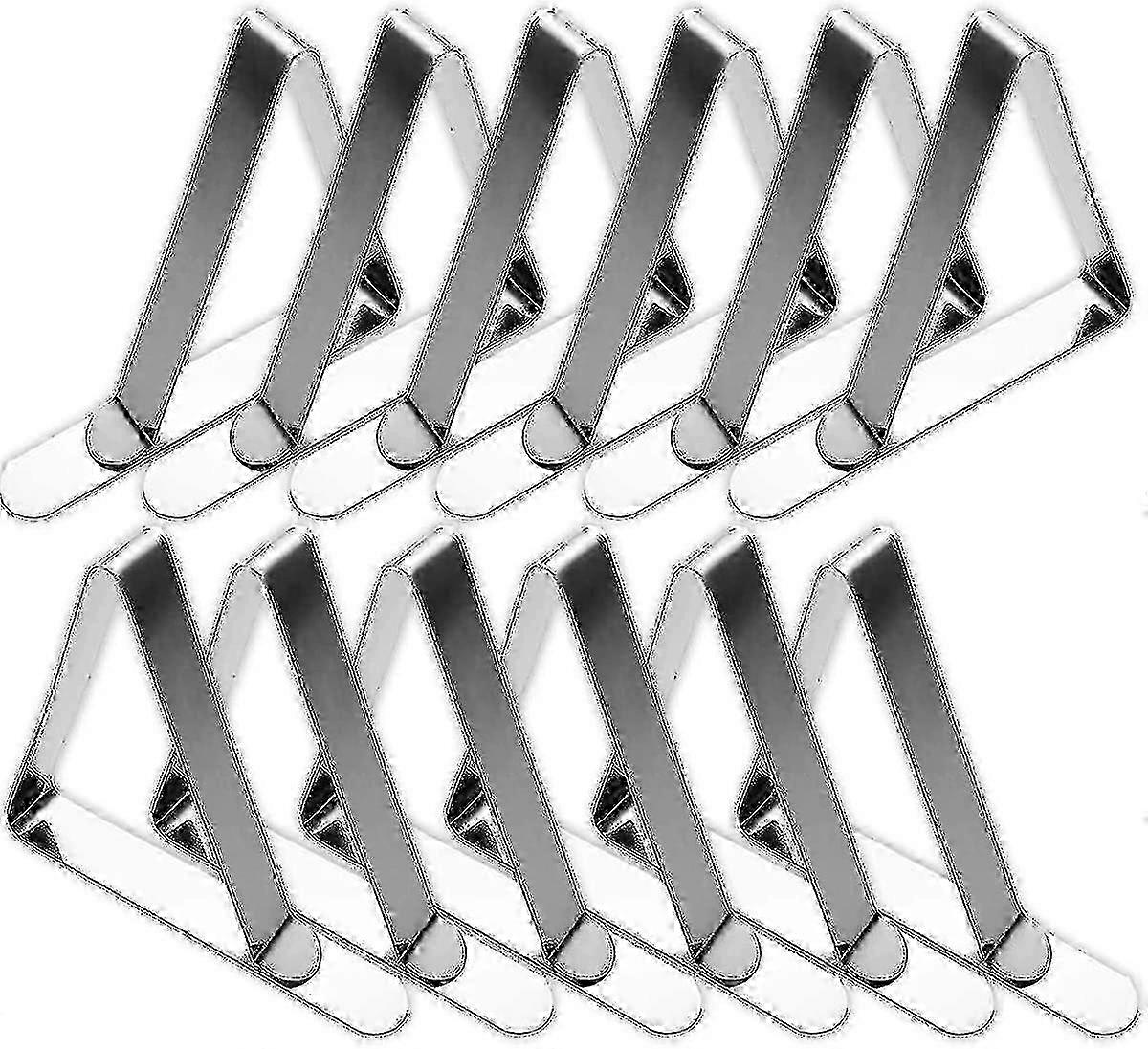 Tablecloth Clamps Table Cover Clips Table For Picnic Tables 12 Pcs hwy