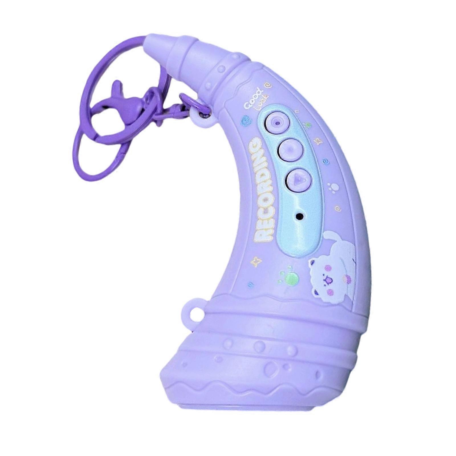 Interactively Cartoon Themed Audios Recorder With Fun Voice Modulation Music Playbacks Functionality Safe ABS Build Multicolor