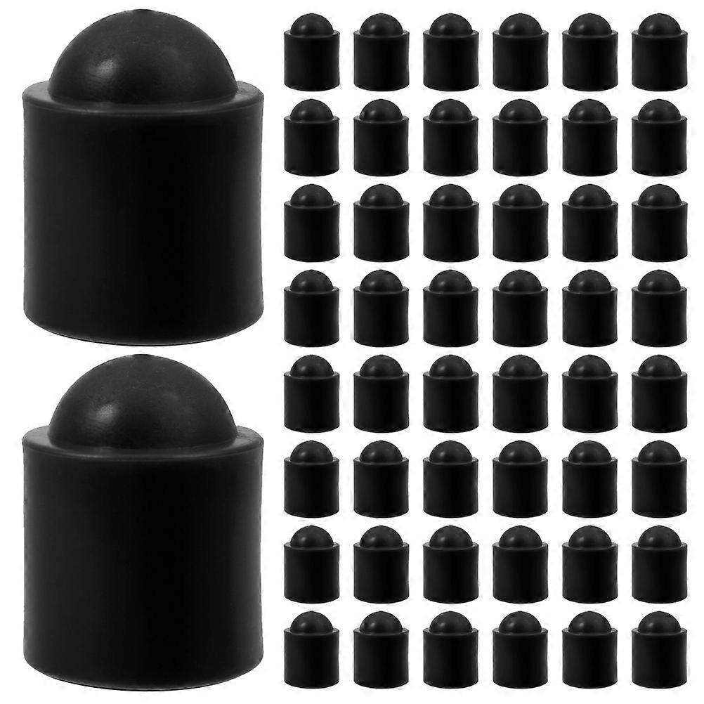 50pcs Rod Tail Rubber Sleeve for Snooker, Billiards & Pool Cues – Protective End Covers & Joint Protectors for Cue Sticks – Billiard Accessories Tool