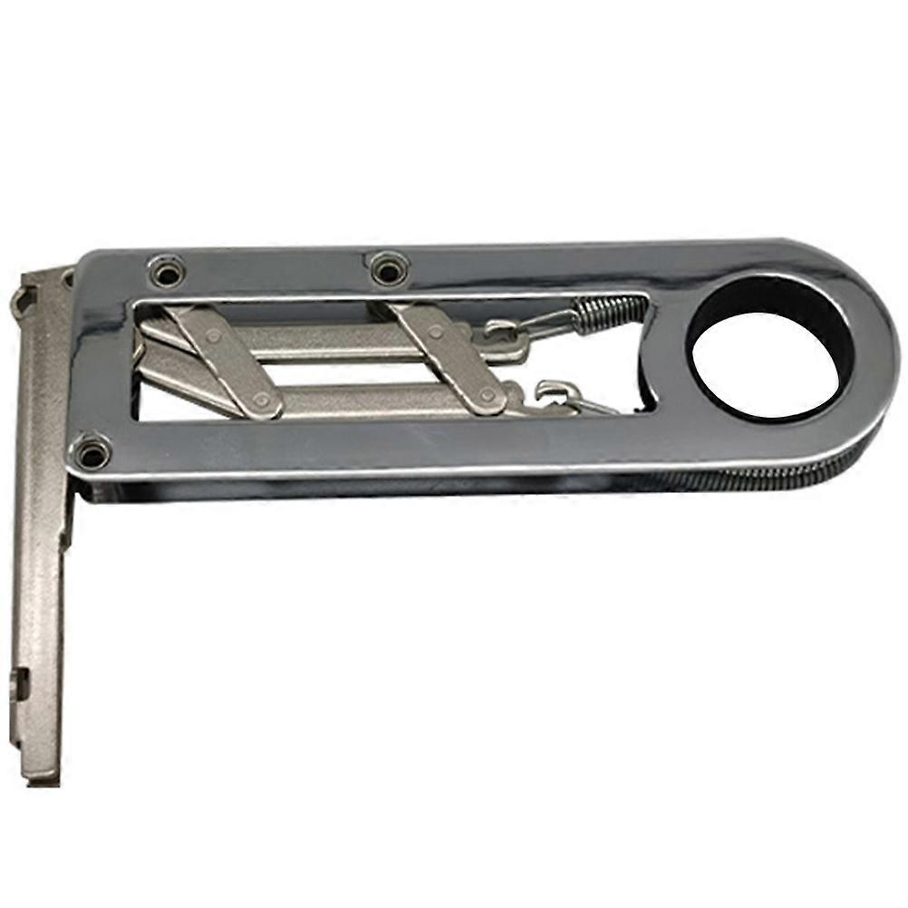 Cabinet Hinge Folding Anti-Rust Silent Operation For Closet Cupboard Silver 19.5X11.9cm 1Set