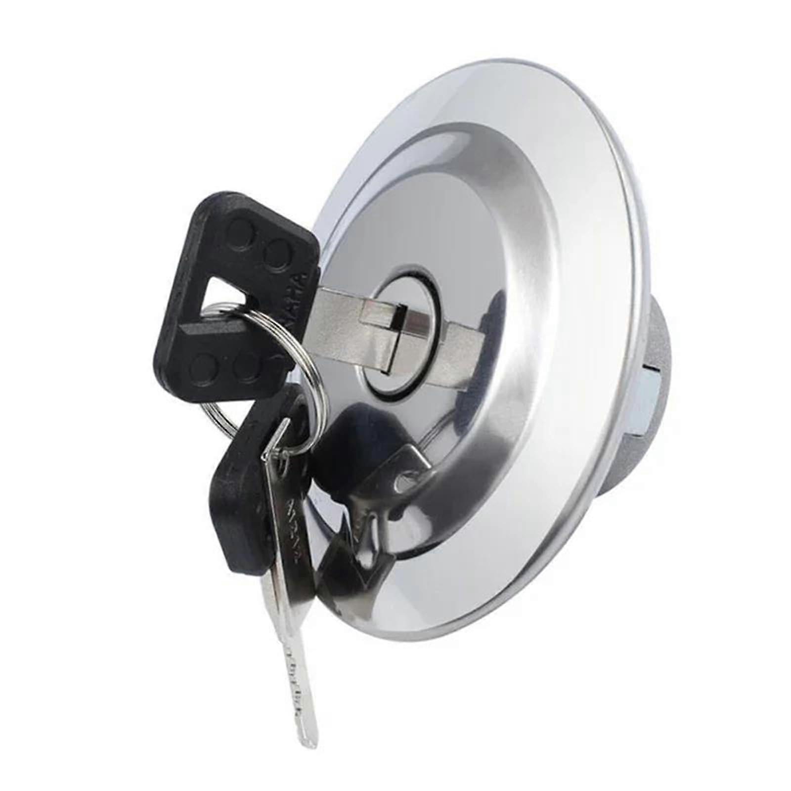 Motorcycle Ignition Switch Set with Assembly and Fuel Cap, Includes 2 Keys for Yamaha YBR125 YBR 125 2002-2014