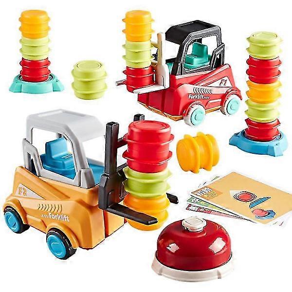 Forklift Transport Game, Forklift Frenzy - 2-Player Stack & Match Skill Game[HK], Fun Game