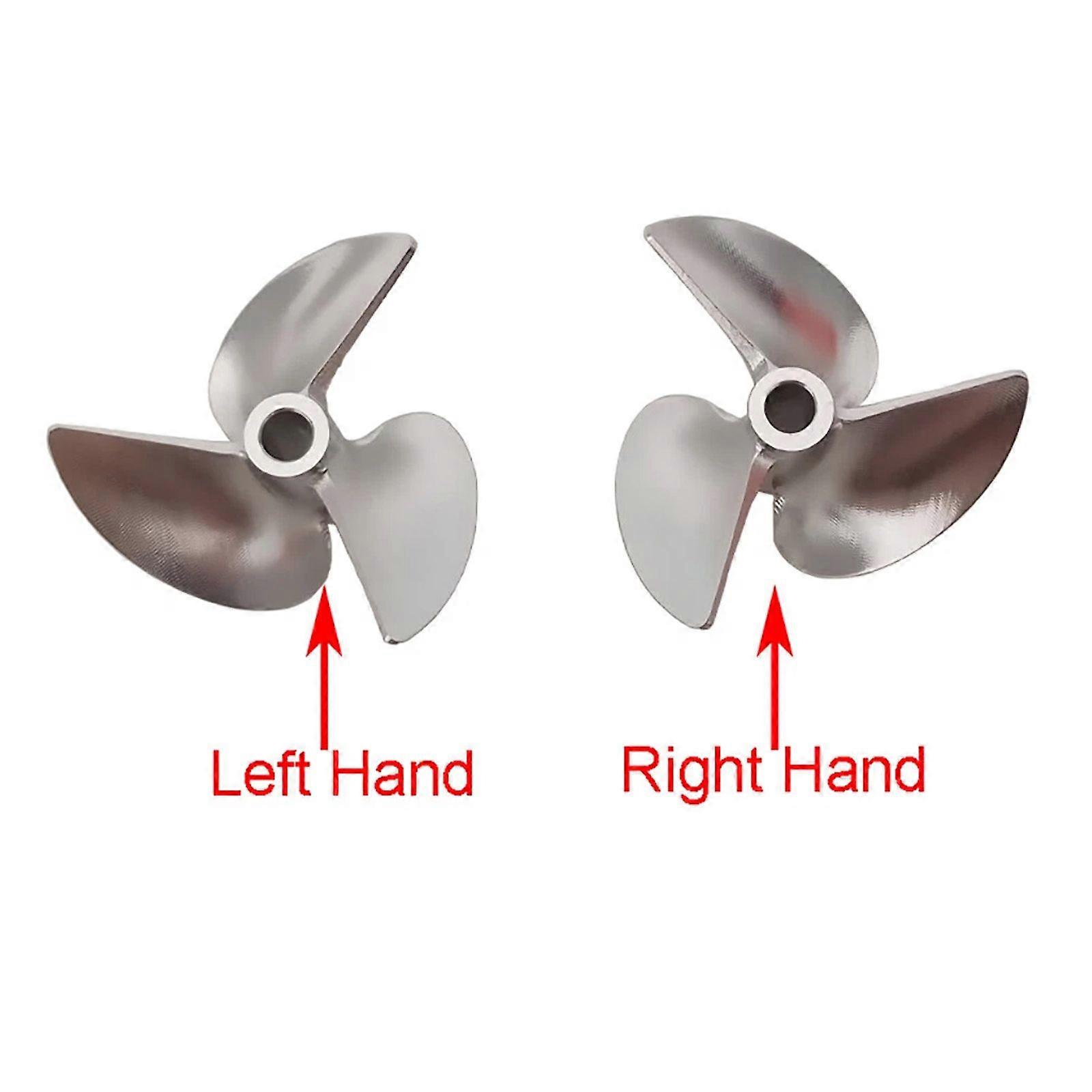 RC-Bootspropeller CNC 4,76 mm 3/16 40/42/45/50 mm P1.6 Propeller für RC-Schnellboot CAT