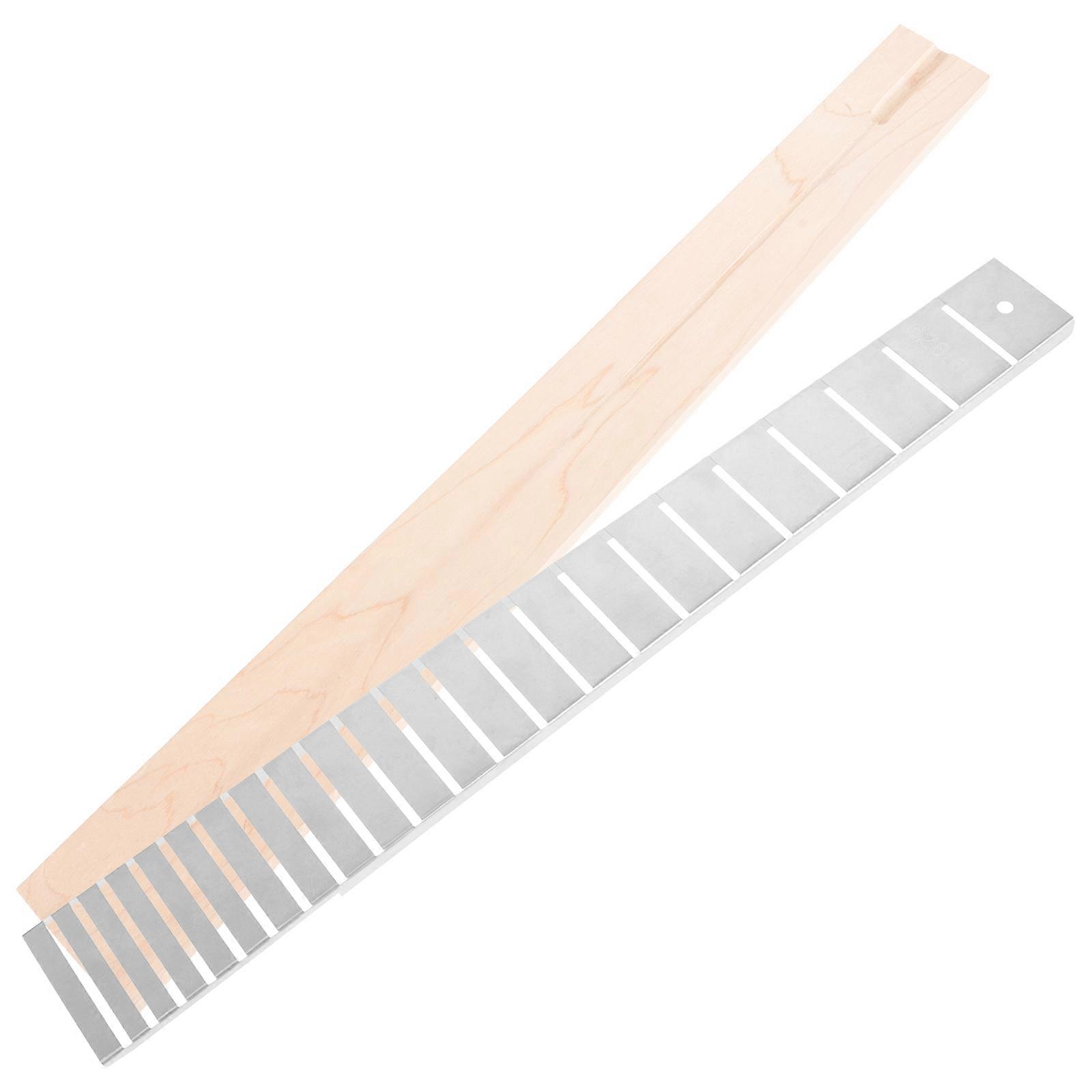 Guitar Fingerboard Cover Made of Durable Aluminum Silver Color for Guitar Practice and Performance