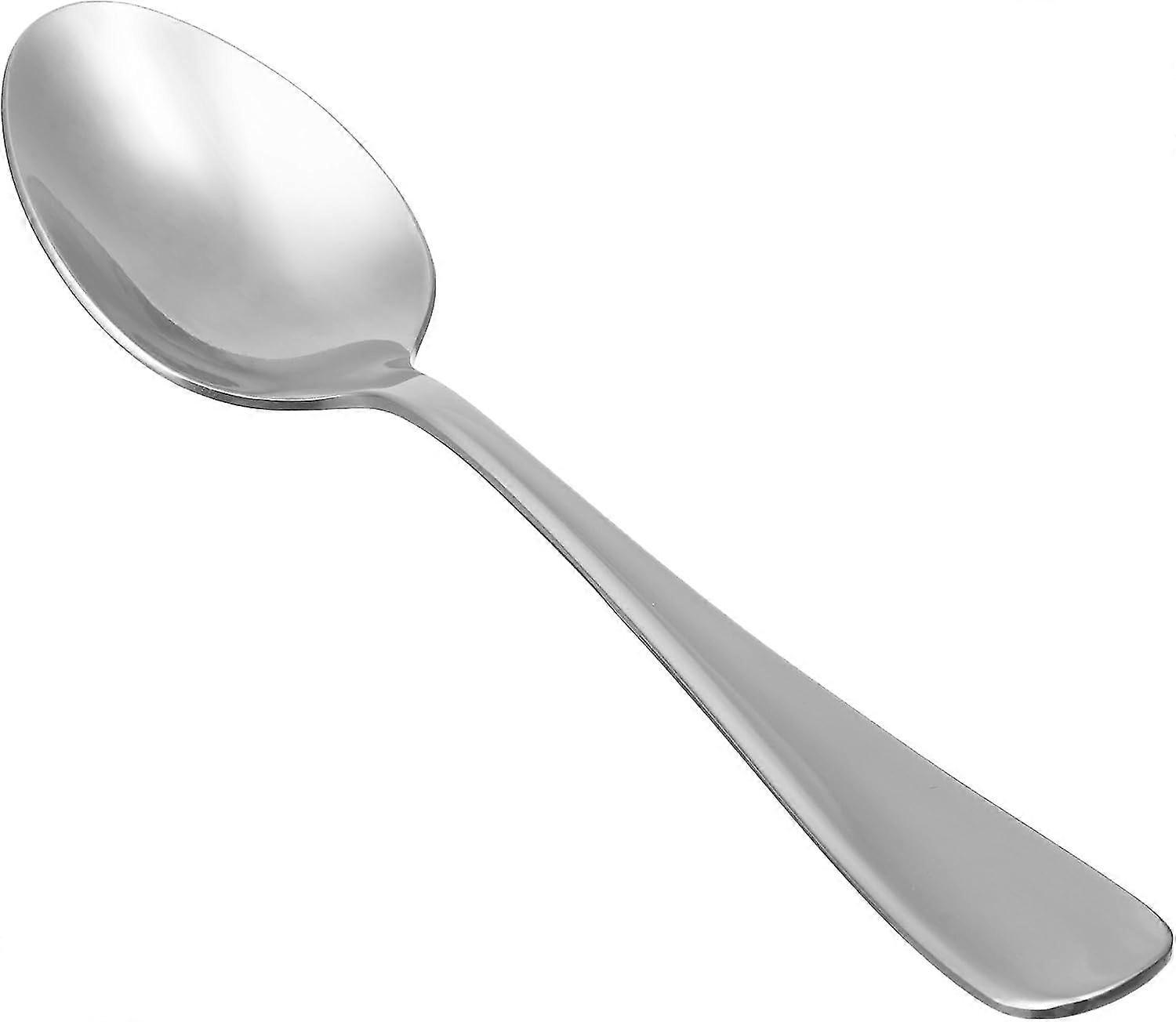 Stainless Steel Round Edge Tablespoon Pack Of 12 (large Spoon)