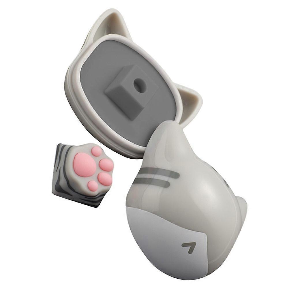 Keyboard Caps Cute Cat Paw Shape Key Replacement For Keyboard Enthusiasts 1.57x1.57x1.18in Durable 1Set