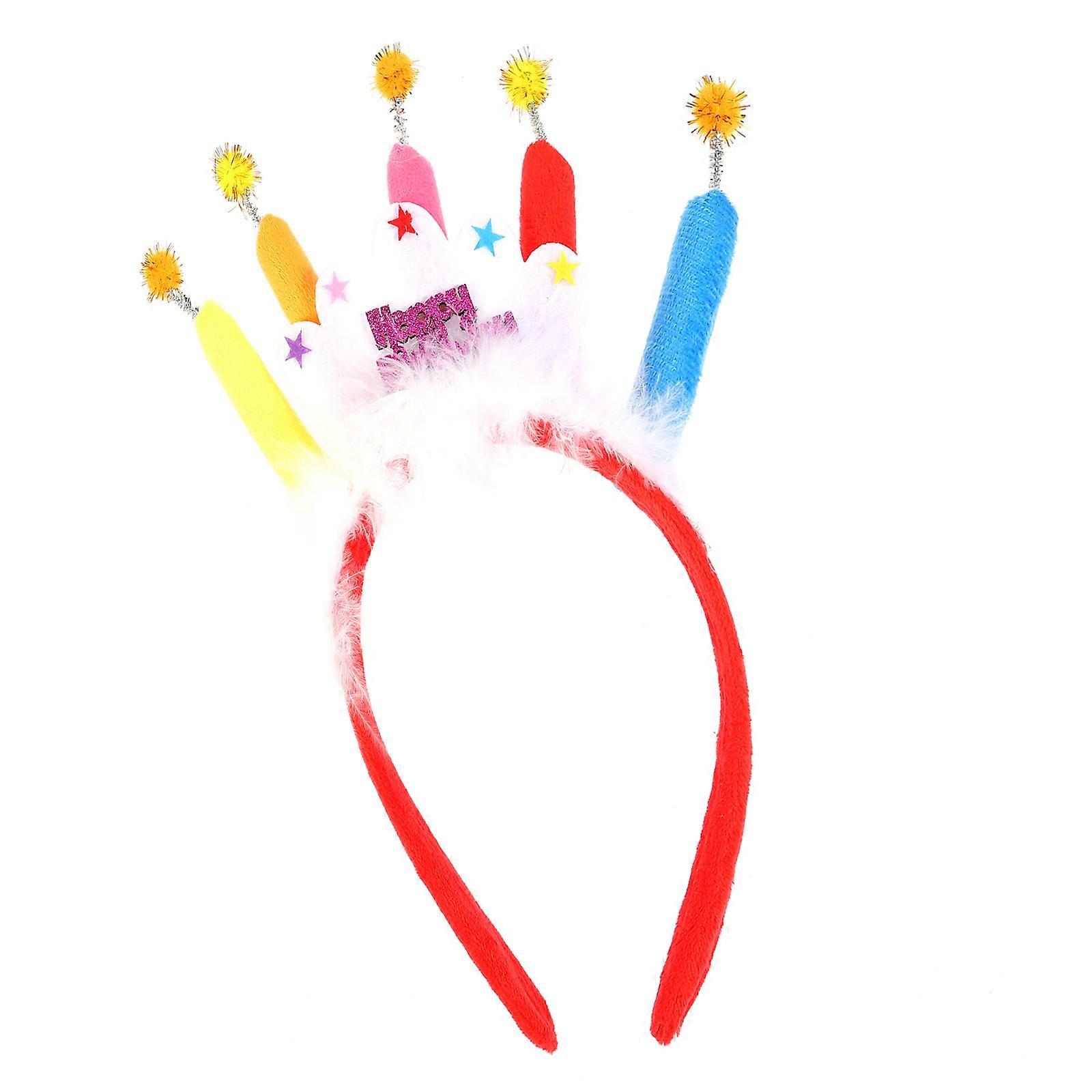 מסיבת יום הולדת יצירתית סרט צילום אביזר סרט שיער כיסוי ראש אביזר ברב לקישוט