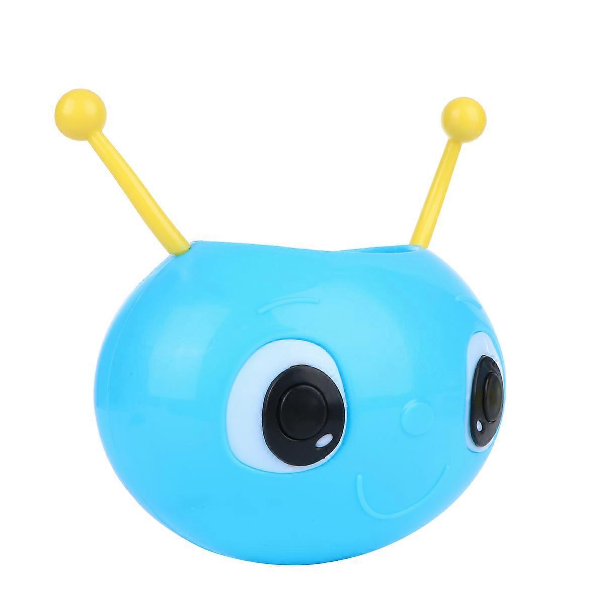 Atividades ao ar livre para crianças Scooter Front Carrier Rack com estilo de minhoca dos desenhos animados em azul 1 unidades