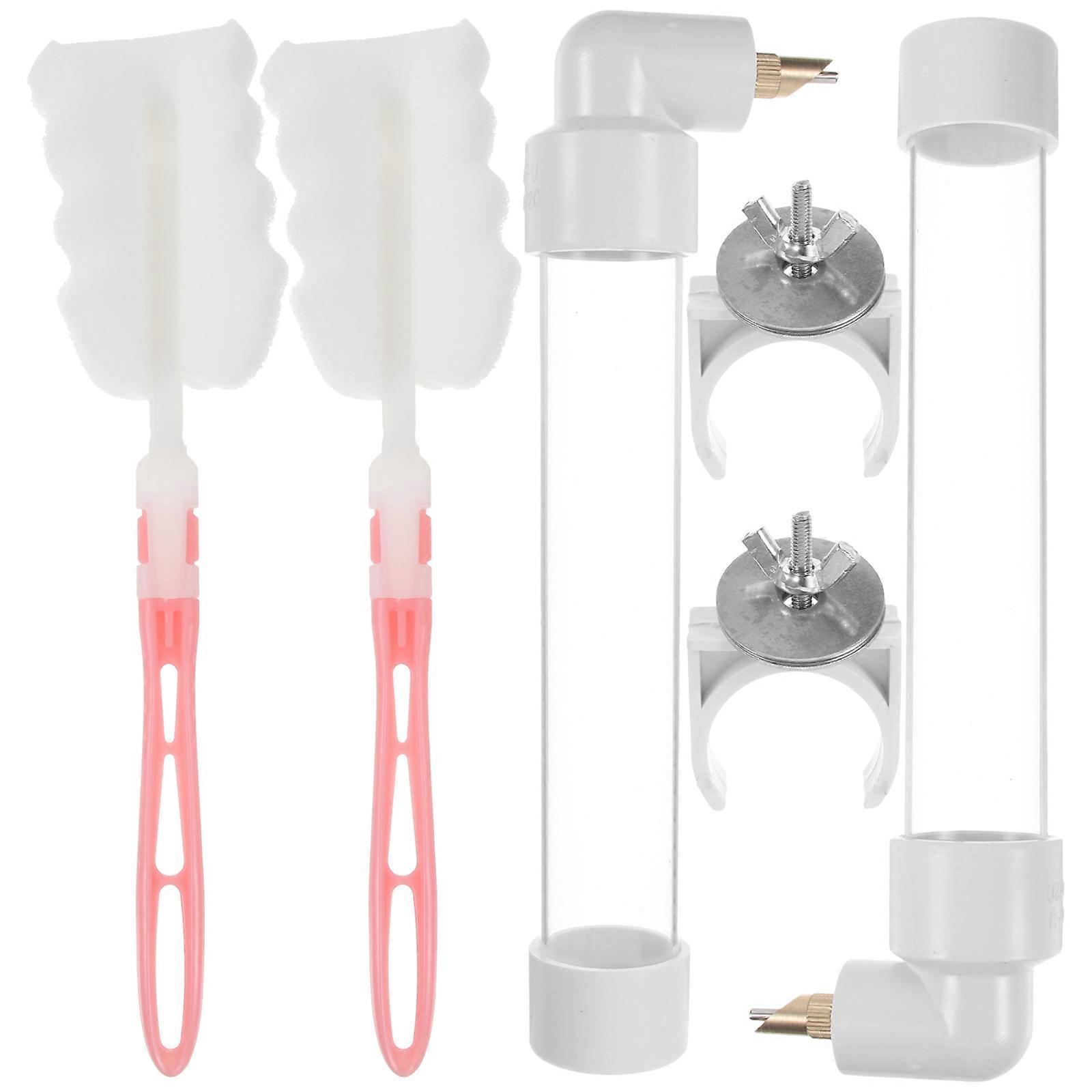 Hanging Water Dispenser for Birds   Durable Pet Water Bottle with Splash Design, Safe Material for Canaries, Larks and Small Birds