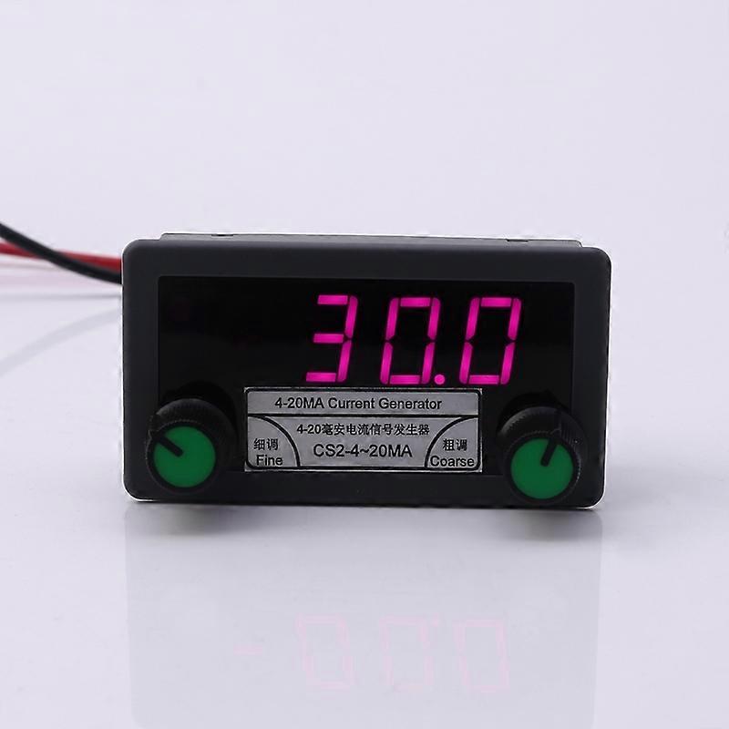DC 7-30V 4-20mA Digital Analog Current Signal Generator Thick/Precision Tuning Constant Current Output Measuring Tools M89B