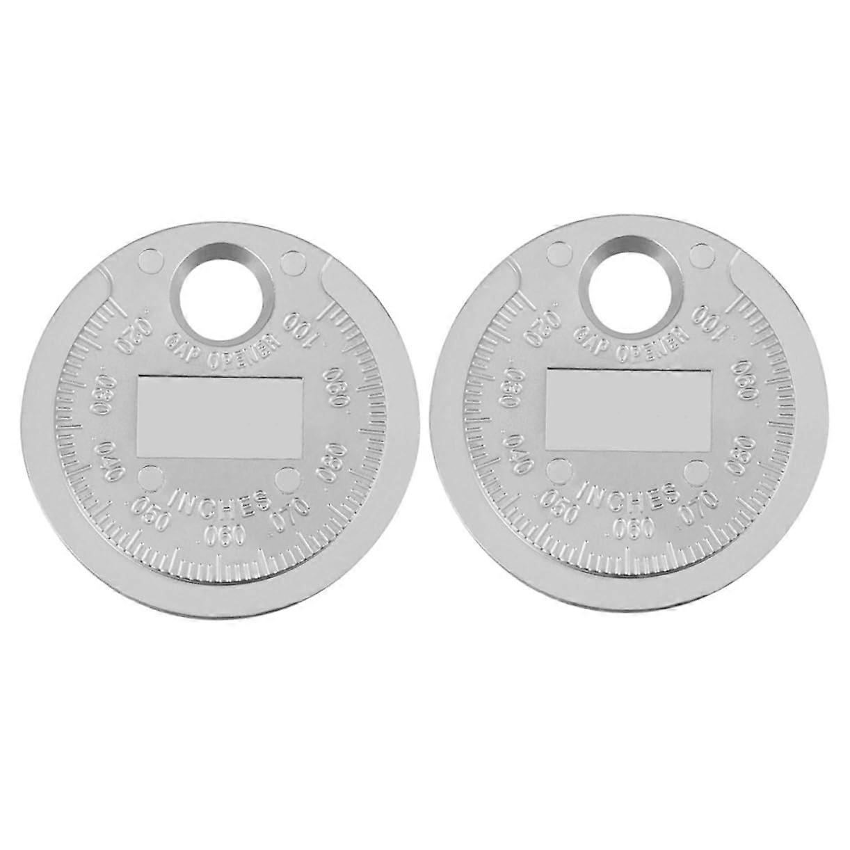 Pack of 2 Spark Plugs Gauge, Spark Plugs, Gaps Gauge, Tool Gaps Tool, Spark Plug Wire, Gaps Tool, Spark Plugs, Gaps Measuring Tool, Spark Plugs Gapper