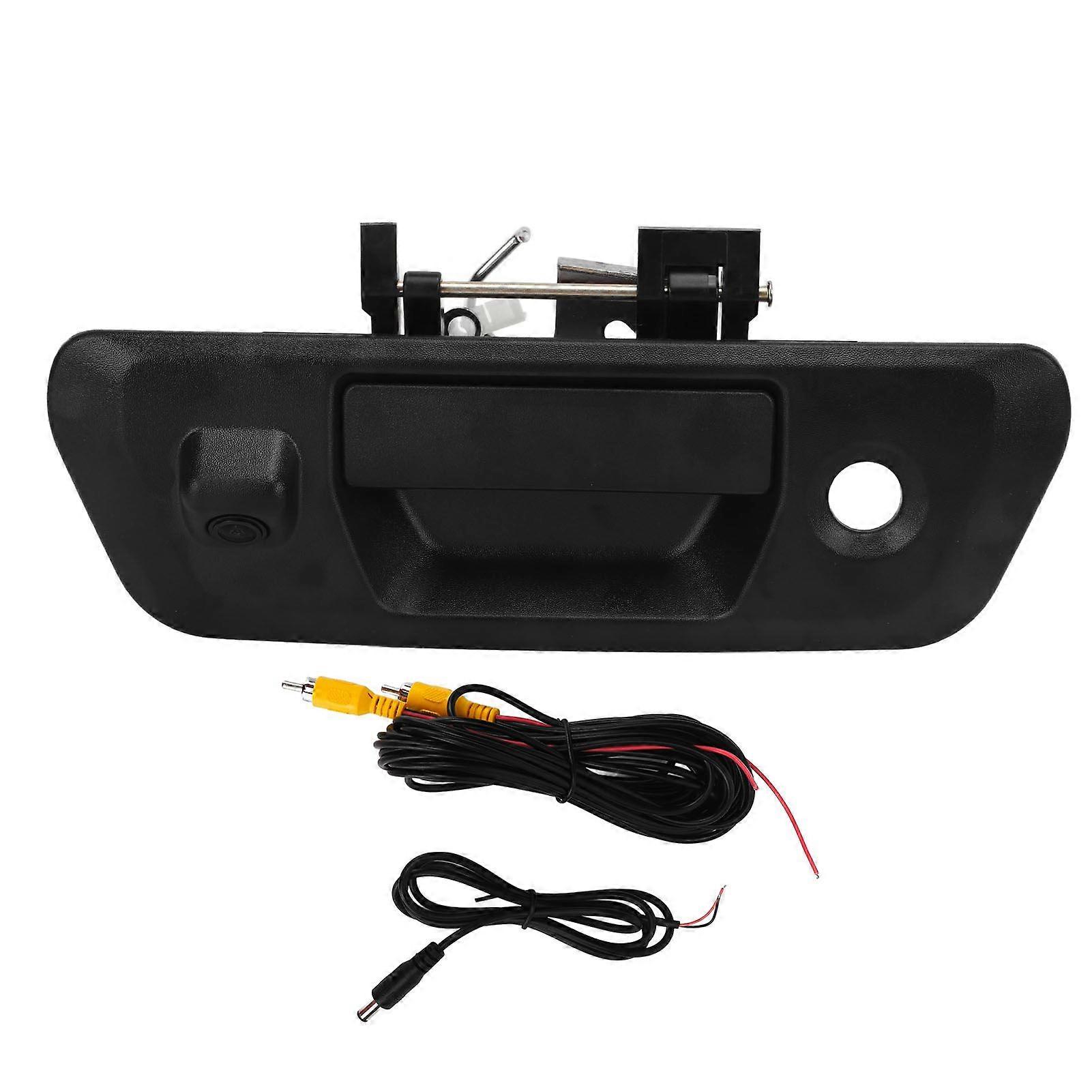 Clear vision backup camera for Navara D23 tailgate handle