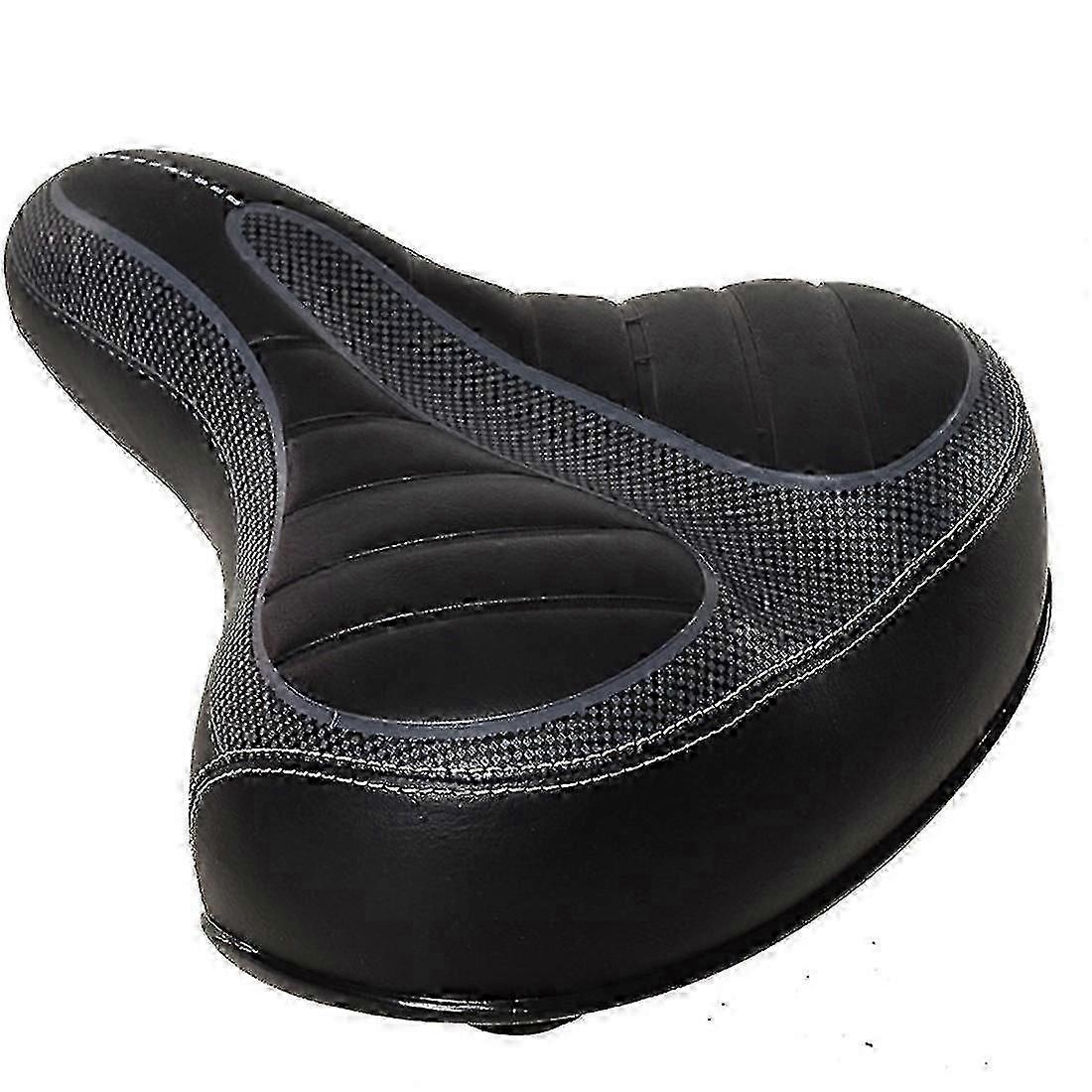 Universal Extra Wide Soft Comfortable Bike Seat Saddle - 1pc