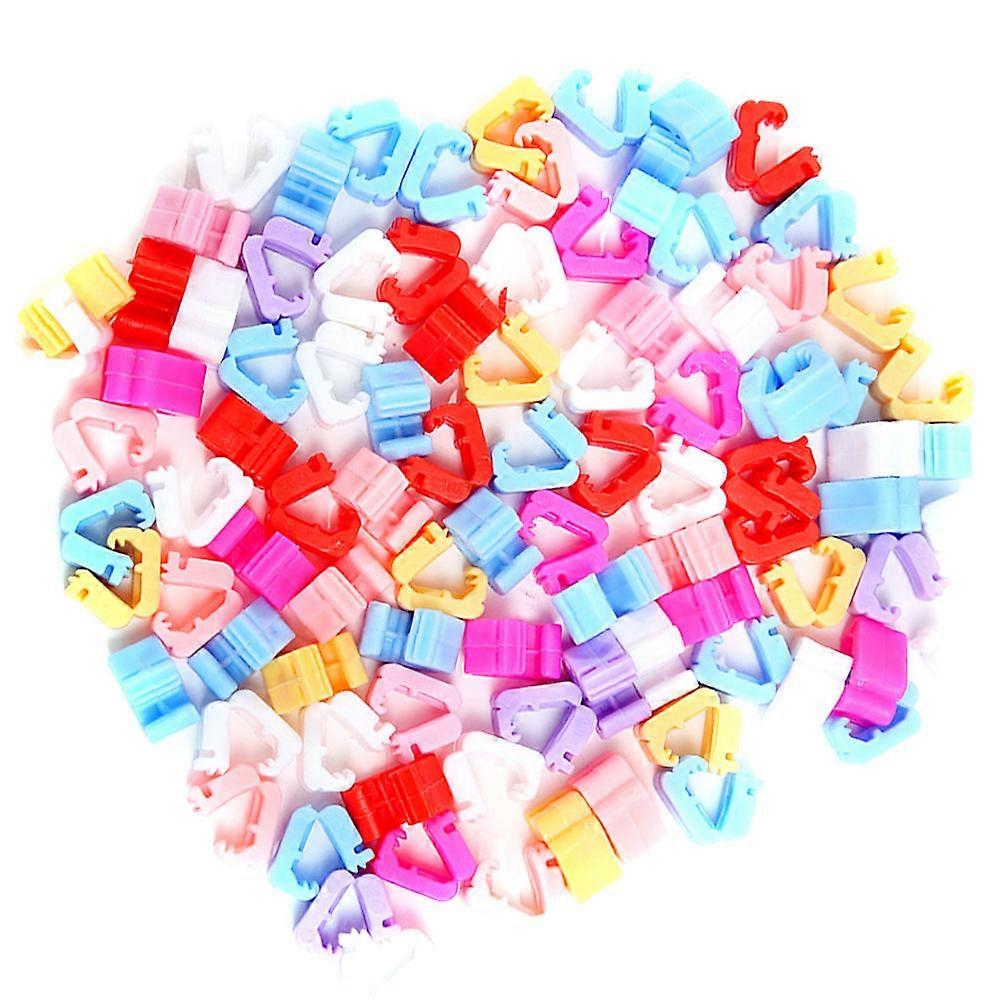 Balloon Clips for Party Use Plastic Assorted Color Ideal for Sealing and Fastening Balloons 400pcs