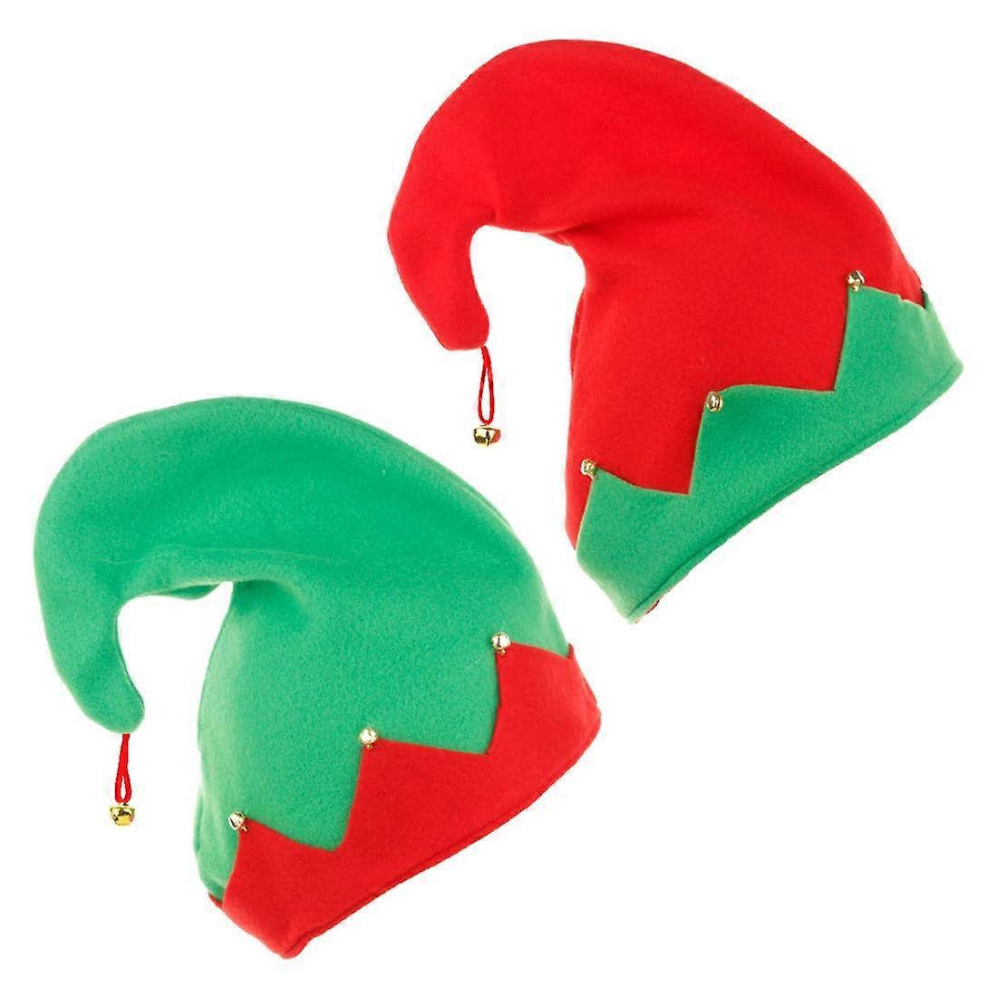 Christmas Elf Hats, Set Of 2, For Children And Adults, Elf Hat Style, Party Wear