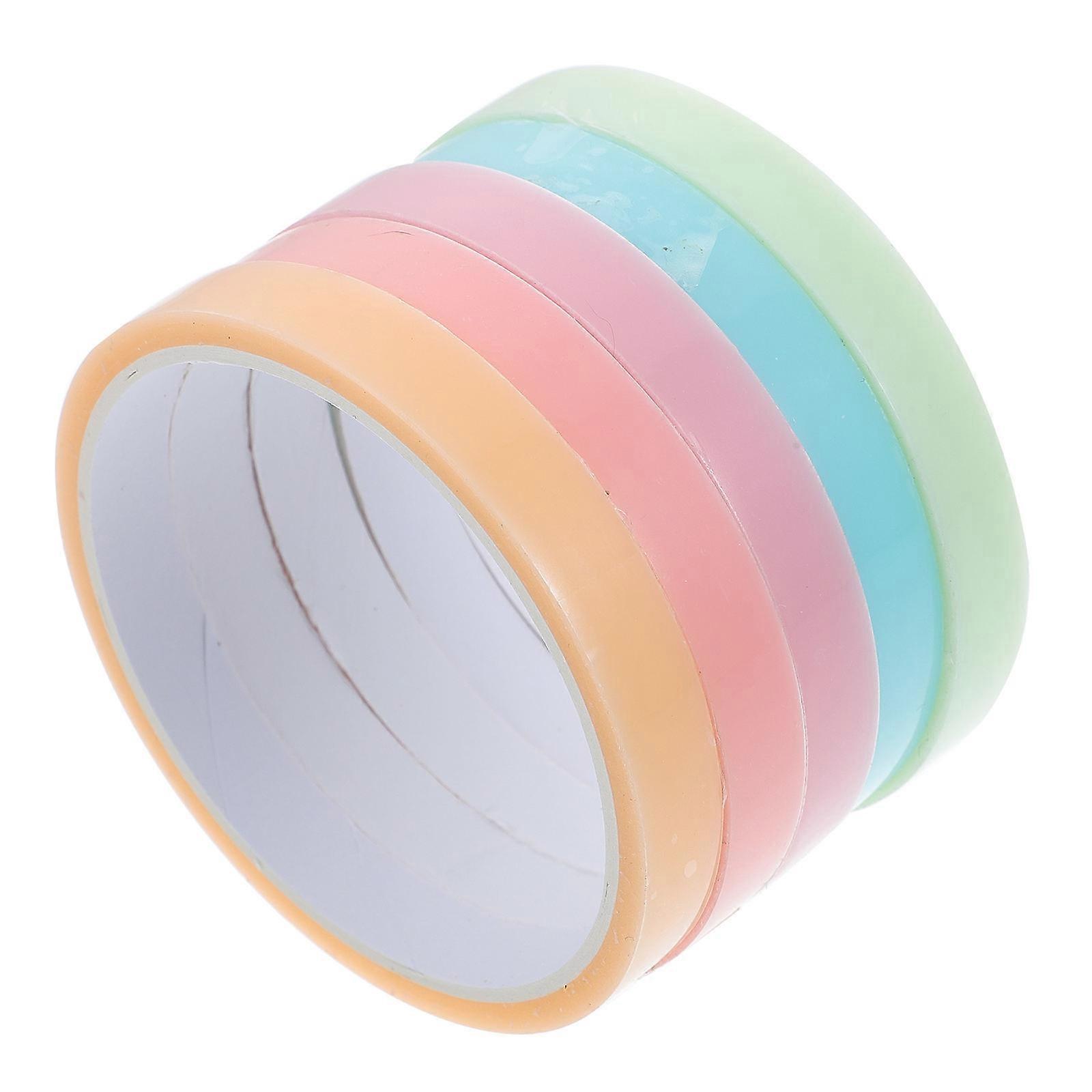 Sticky Balls Tape for Home Use Assorted Color Plastic Doublesided Adhesive Tape 5 Rolls
