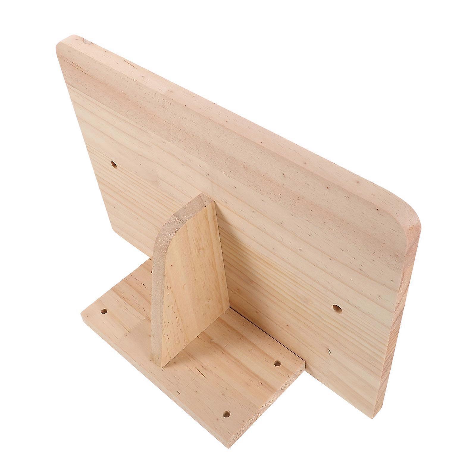 Rectangular Mailbox Base Replacement For Squirrel Feeder Outdoor Library Box Support 1Set