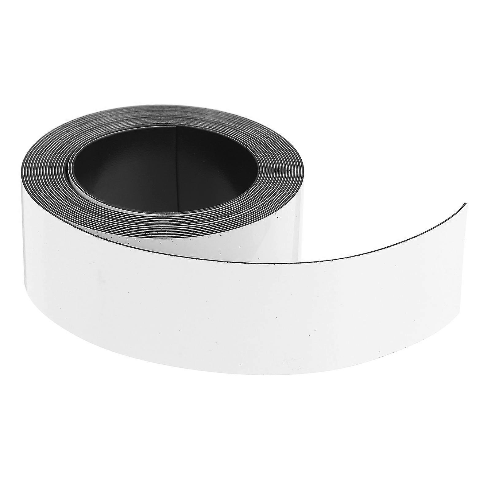 Dry Erase Magnetic Labels 1 Roll For Packaging Homes And Offices 3 Meter Versatile Use