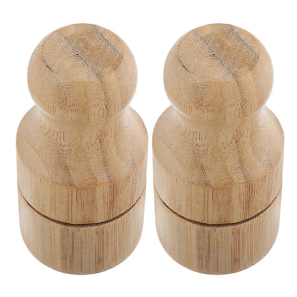 2 Sets Cutting Board Oil & Wax Applicator with Sponge Tip, Mineral Oil Brush for Bamboo, Lid Handle, Utensils, Butcher Blocks & Countertops