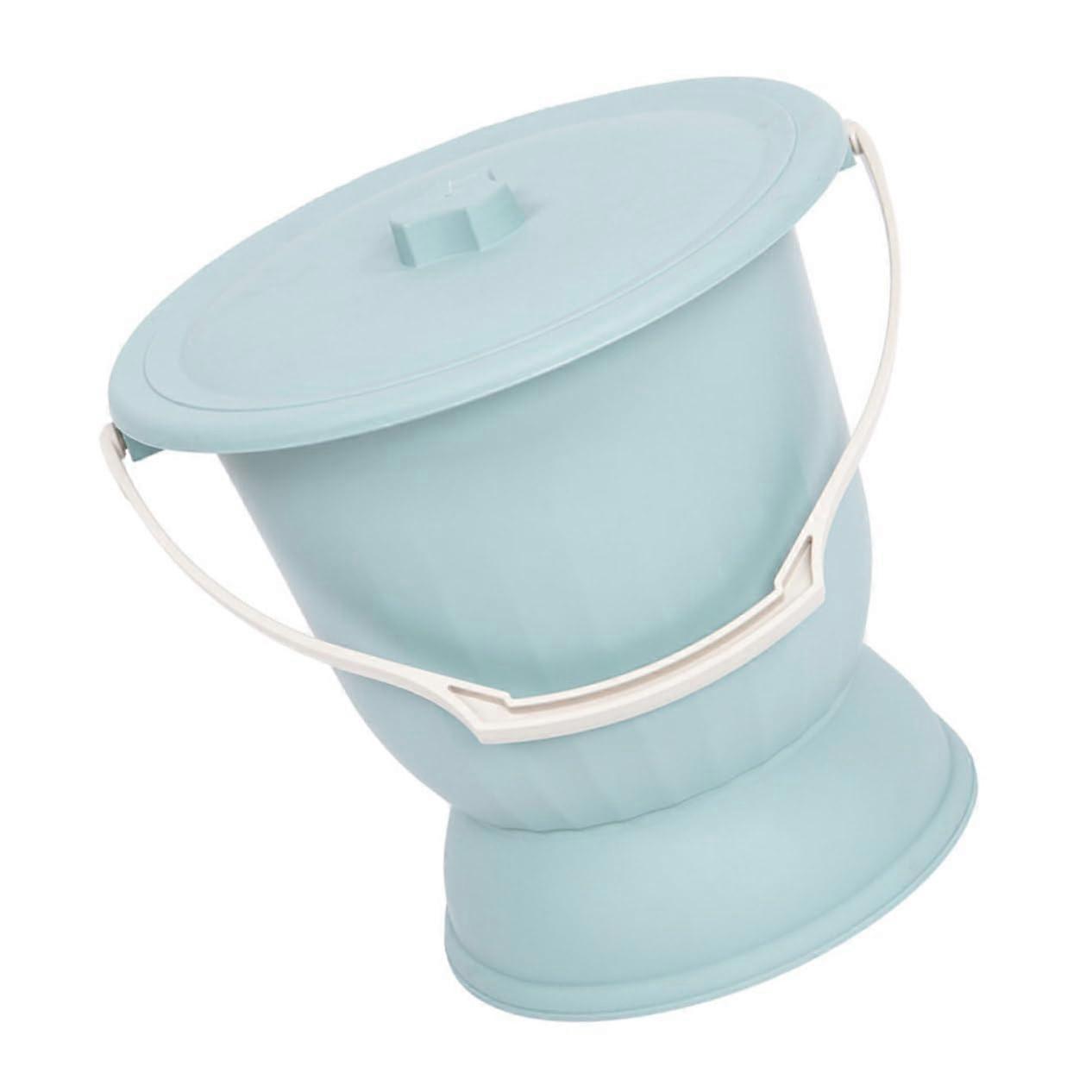 Lidded Urinal Spittoon For Nighttime Emergencies - Non-Slip Durable Material, Odor Blocking, For Pregnant Women