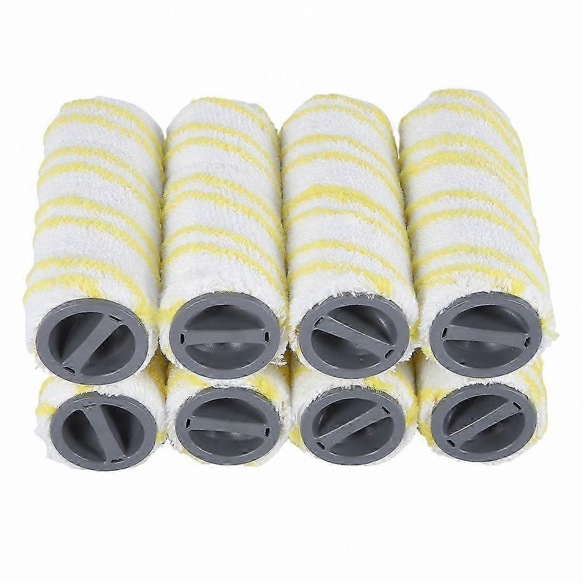 8-Pack Replacement Roller Brushes for Electric Floor Cleaners, Compatible with FC5 FC7 FC3 FC3D Models