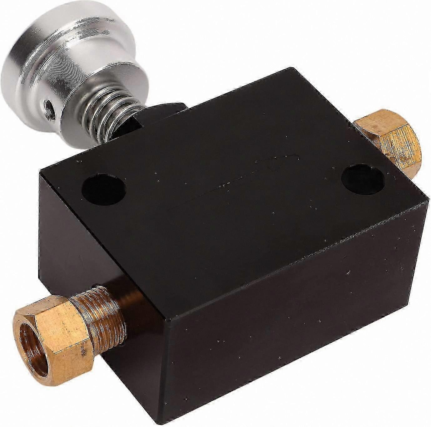 Adjustable Brake Proportioning Valve with Bleeder Tool, Black, Single Pack