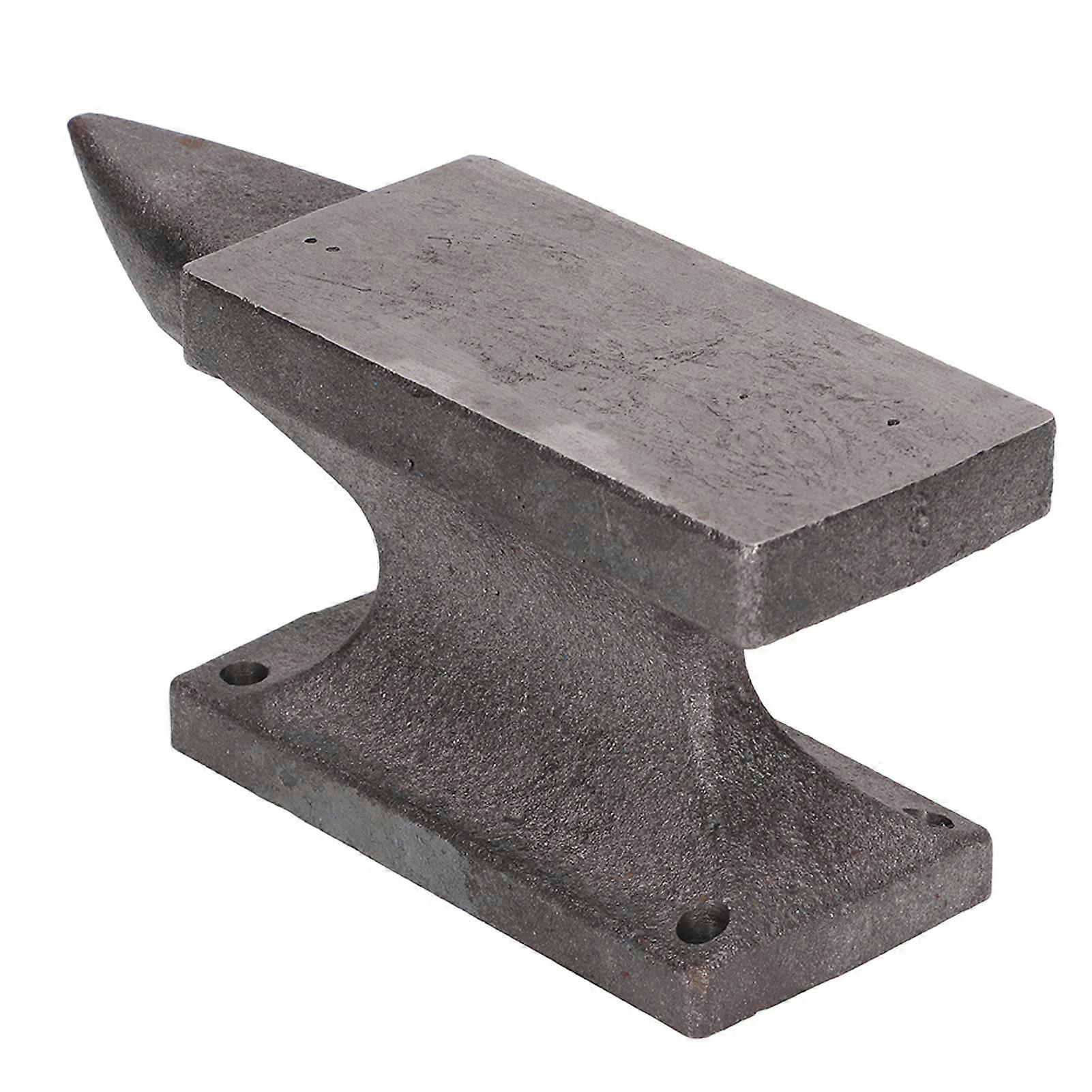 Anvil Horn Cast Iron 3LB Bench Rustproof High Hardness Forging Tool for Riveting