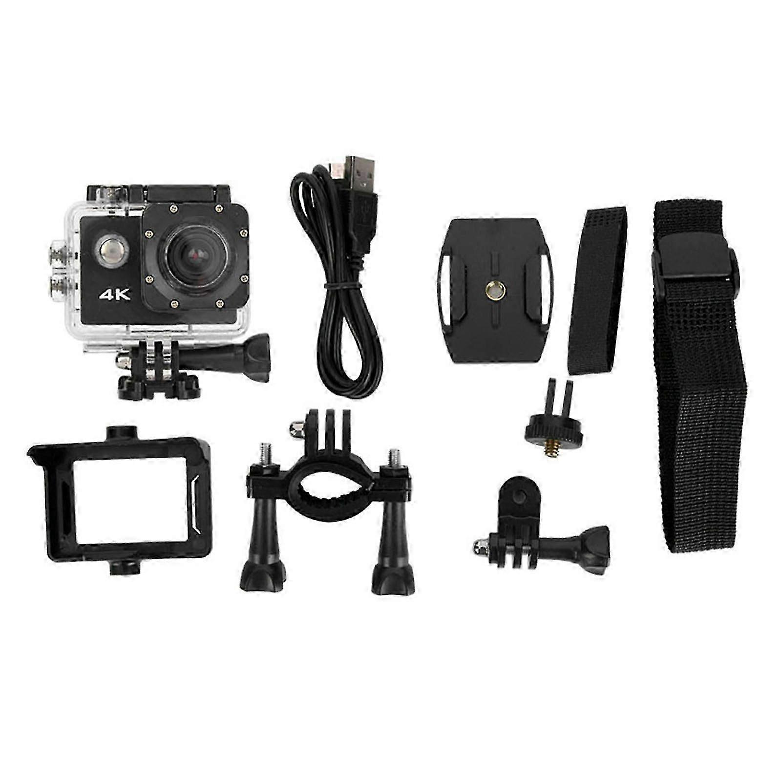 HD Waterproof Action Camera - 30m Depth, Wide Angle Lens & WiFi Connectivity