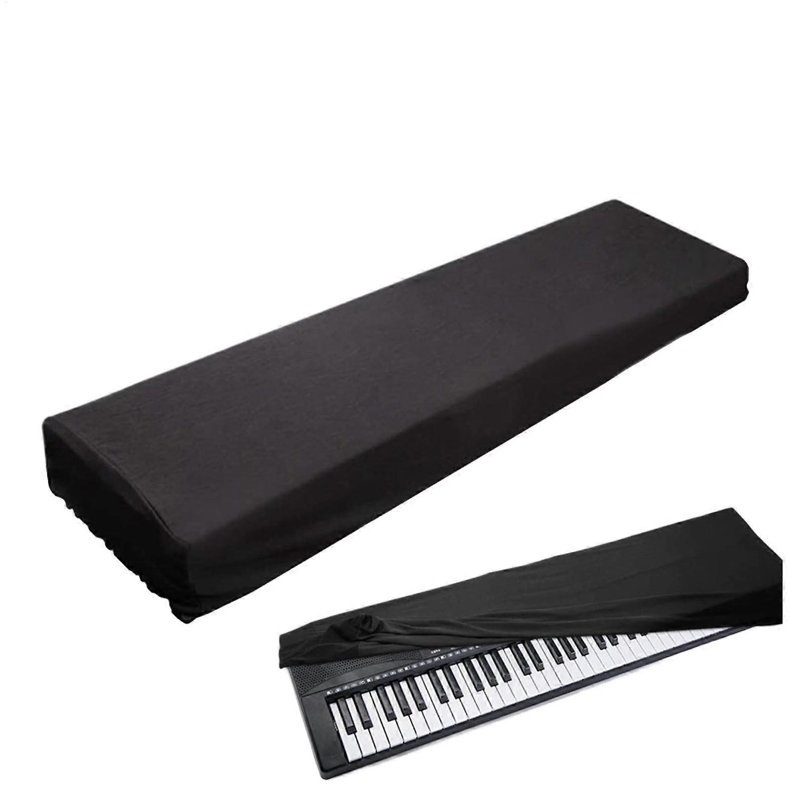 Piano Covers - 88-Key Keyboard Dust Cover Cloth, Elastic Full-Coverage For Electronic Keyboards
