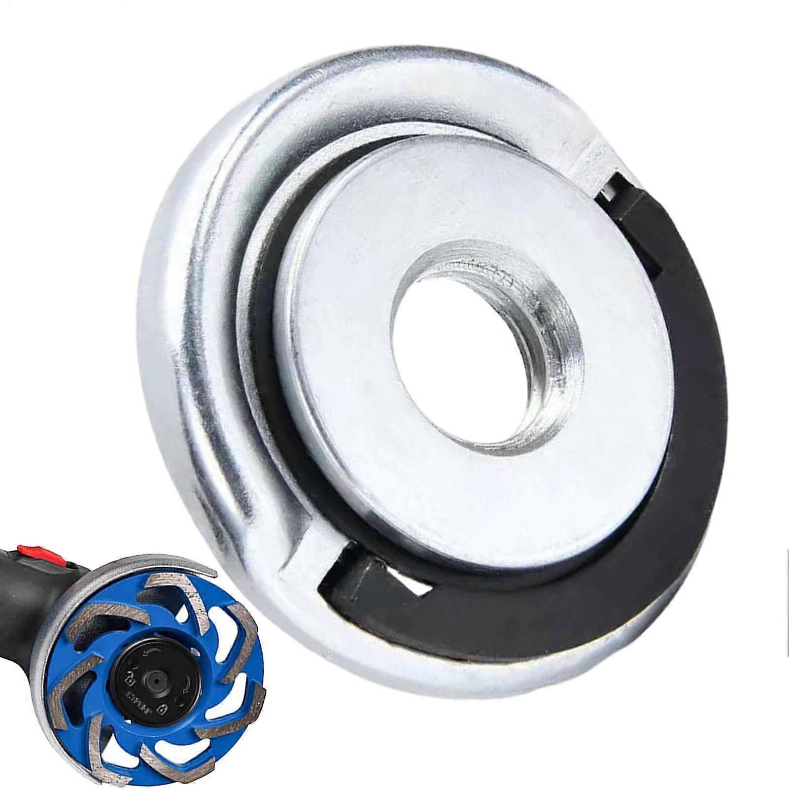 Angle grinder clamping nut – quickrelease pressure plate, M14 thread, flange nut