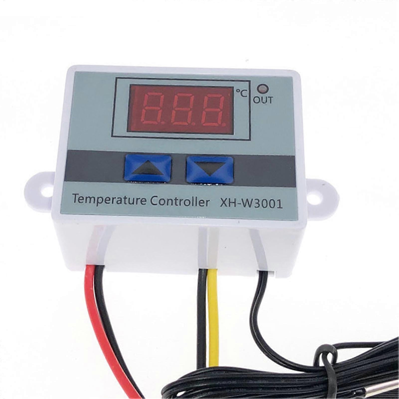 Digital Temperature Thermostat Module | Programmable Electronic Thermostat with Waterproof Probe for Accurate Temperature Control