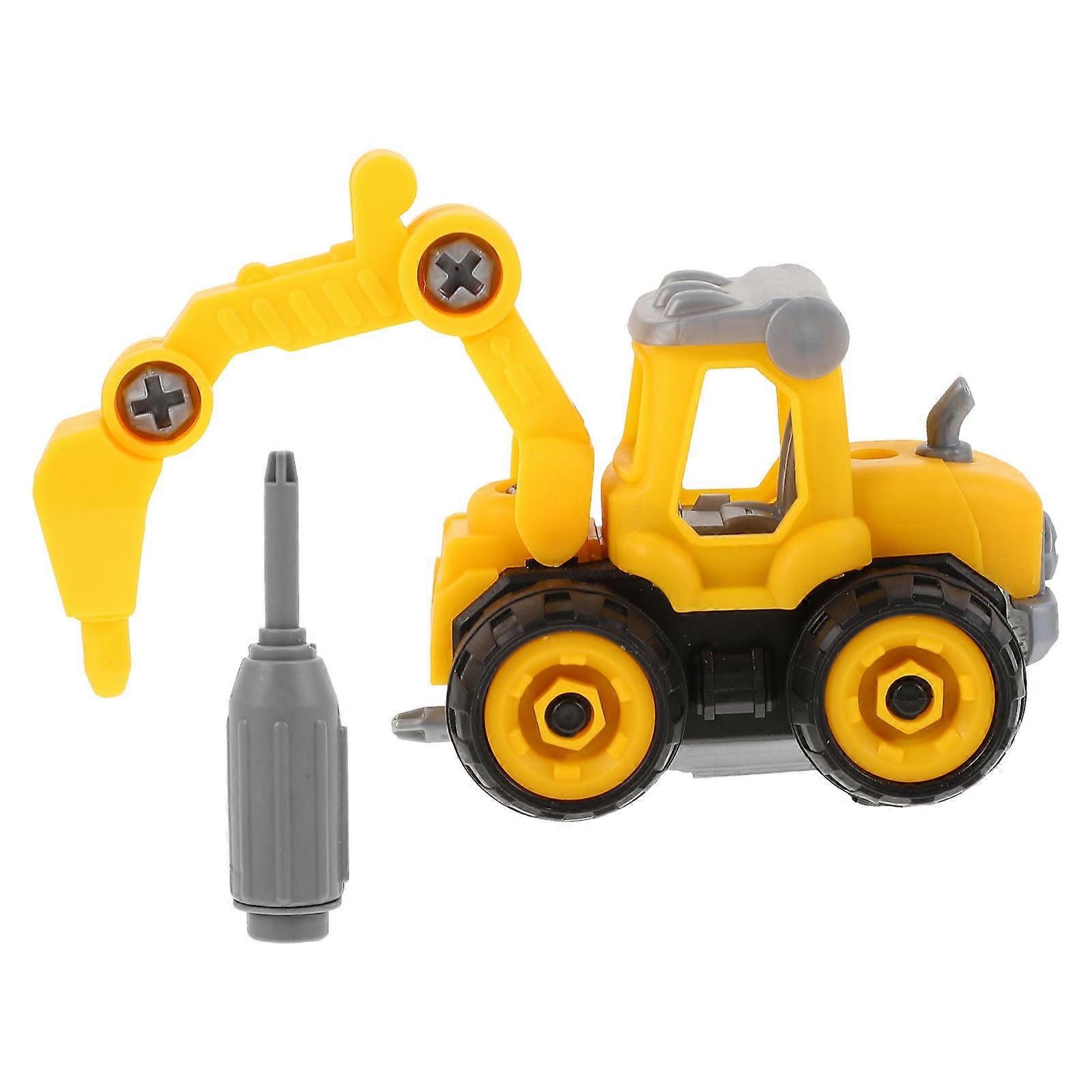 Creative DIY Building Car Toy for Educational Play – Safe, Smooth Edges, Bright Colors to Inspire Imagination and Develop Practical Skills