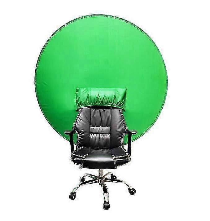Portable Green Screen Backdrop, Zoom Virtual, Home Office, Camera...