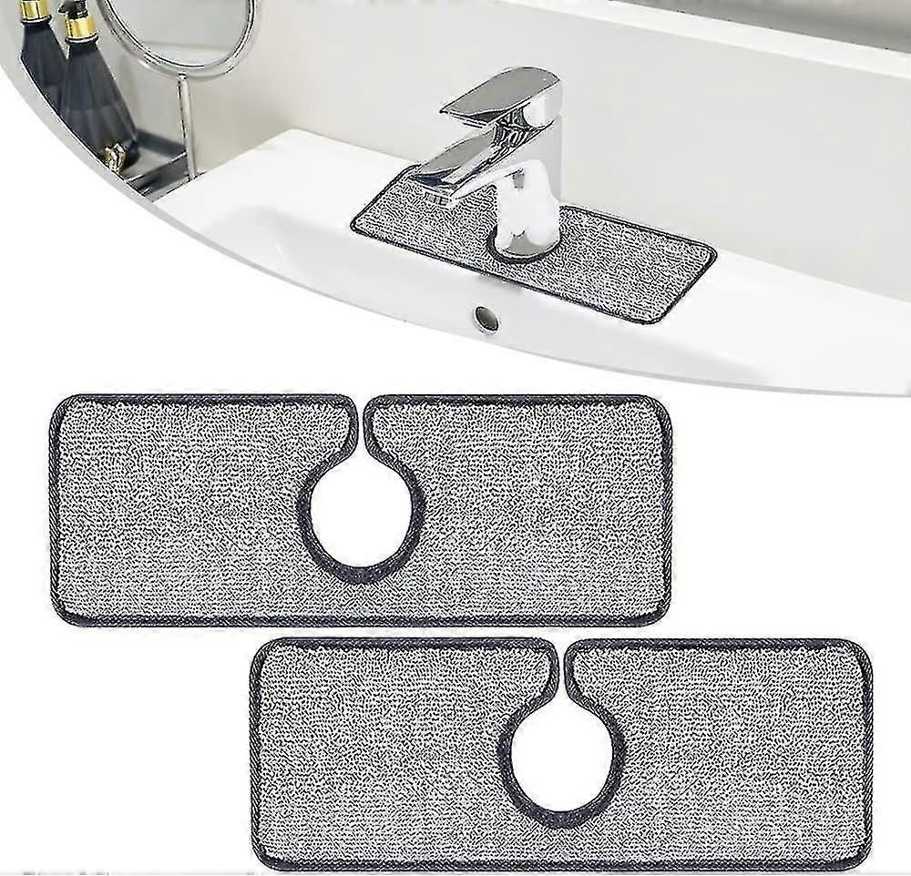 2 حزمة بالوعة حصيرة, صنبور تنظيف حصيرة, صنبور انسكاب حصيرة امتصاص