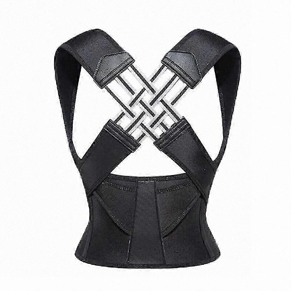 Adjustable Back Support Belt for Office Home Gym Use Posture Straightener and Corrector Solution