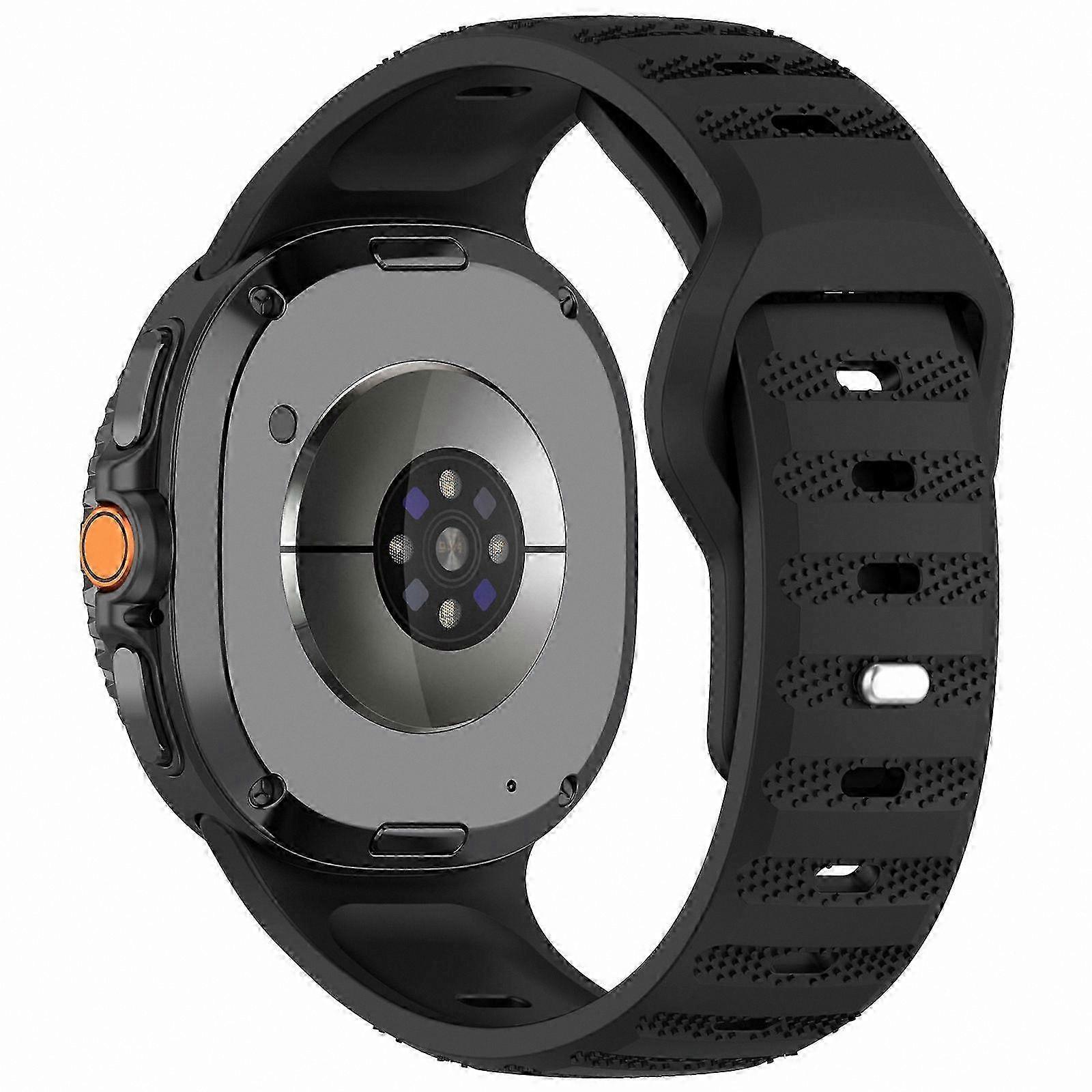 Silicone Replacement Strap for 44mm/40mm & 46mm Watches - Dot Pattern Band