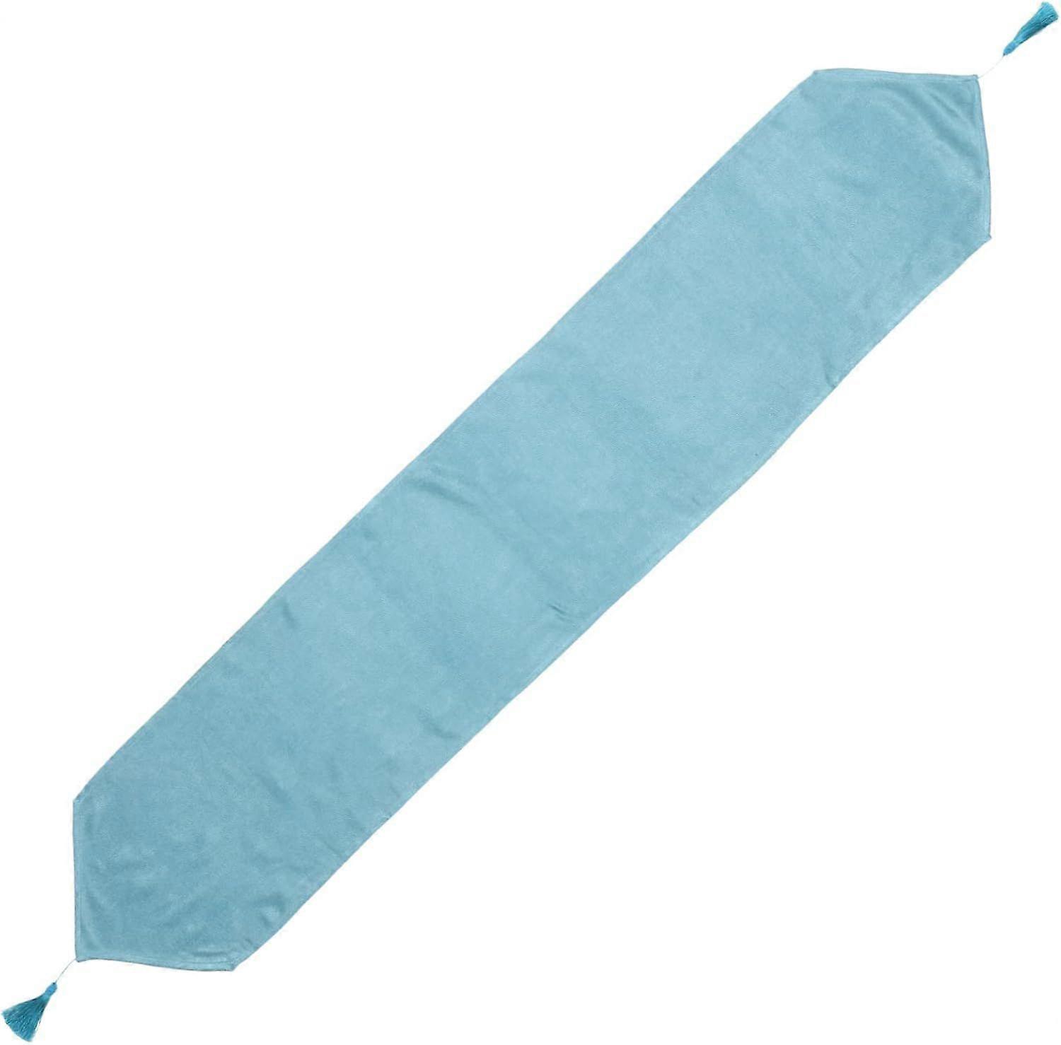 Decorative Table Runner Tassel Simple Lake Tablecloth for Weddings Parties Home