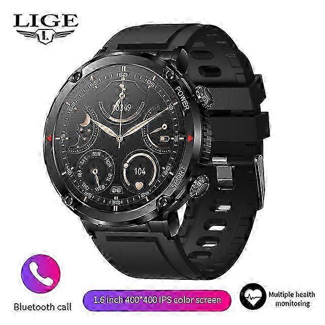 LIGE Smart Watch For Men 1.6 Inch Full Touch Bracelet Fitness Track...