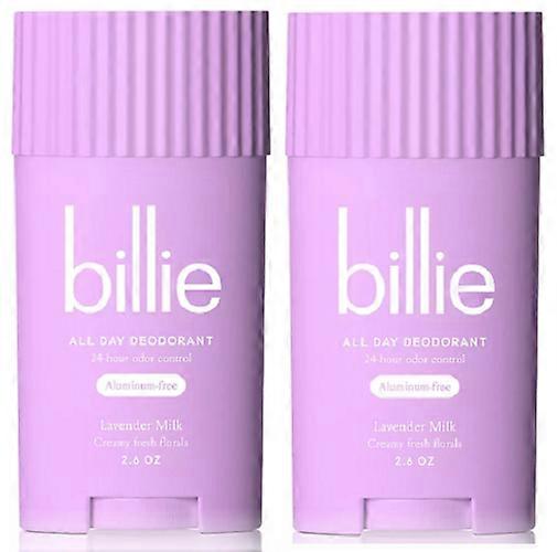 Billie All-Day Solid Deodorant Lavender Milk 2 Pack