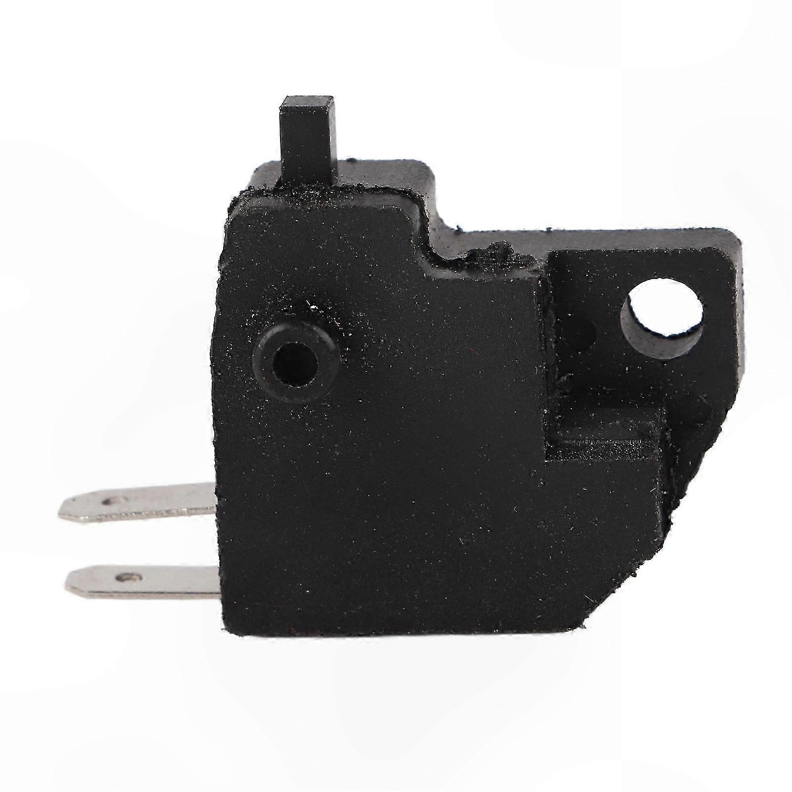 Universal 2-Pin Square Brake Switch for Right Side Motorcycles Easy to Install Durable Replacement Part for Multiple Models